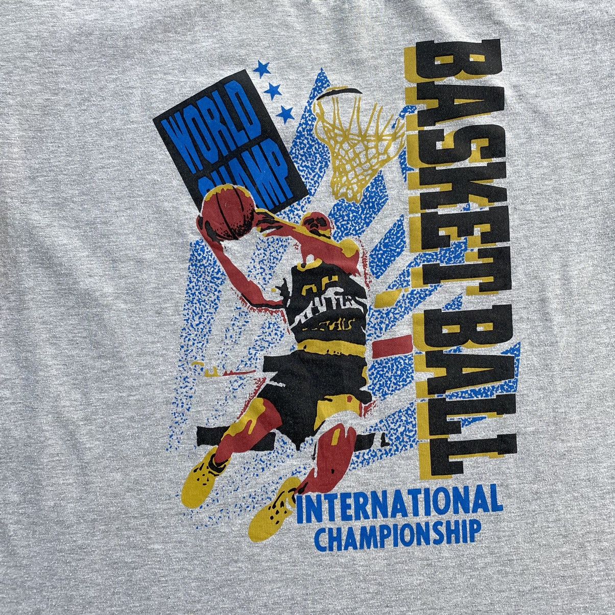 Vintage Vintage Basketball Championship T-shirt Size US M / EU 48-50 / 2 - 5 Thumbnail