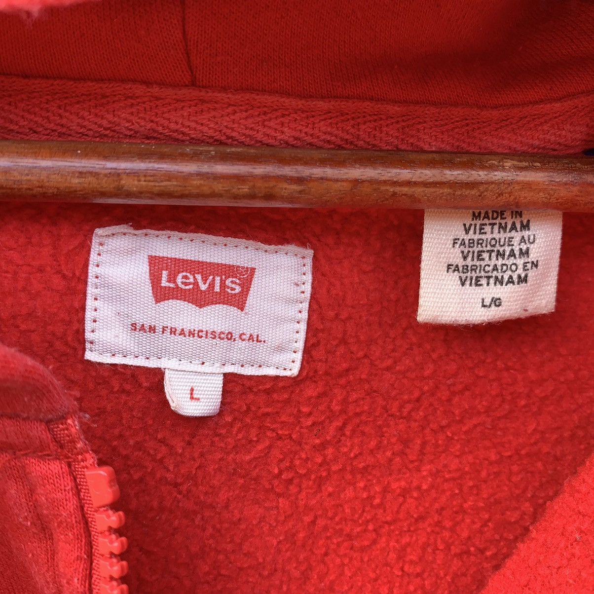 Levi's Levis Hoodie Sweatshirt Size US L / EU 52-54 / 3 - 6 Thumbnail