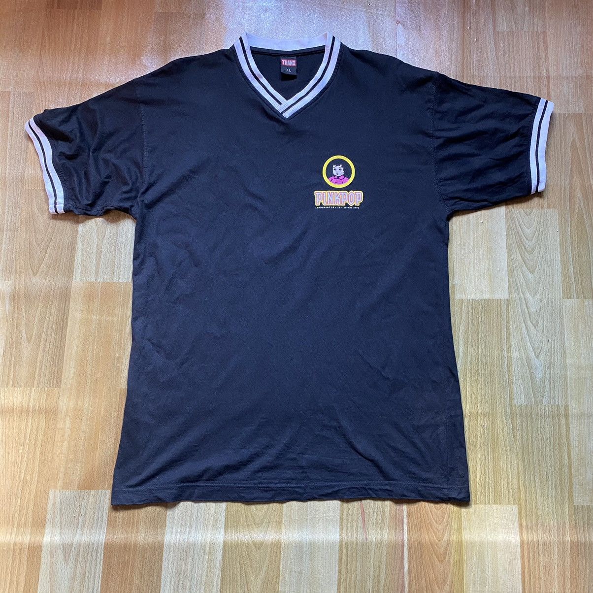 Vintage Y2k Pinkpop Festival Ringer Band Tees