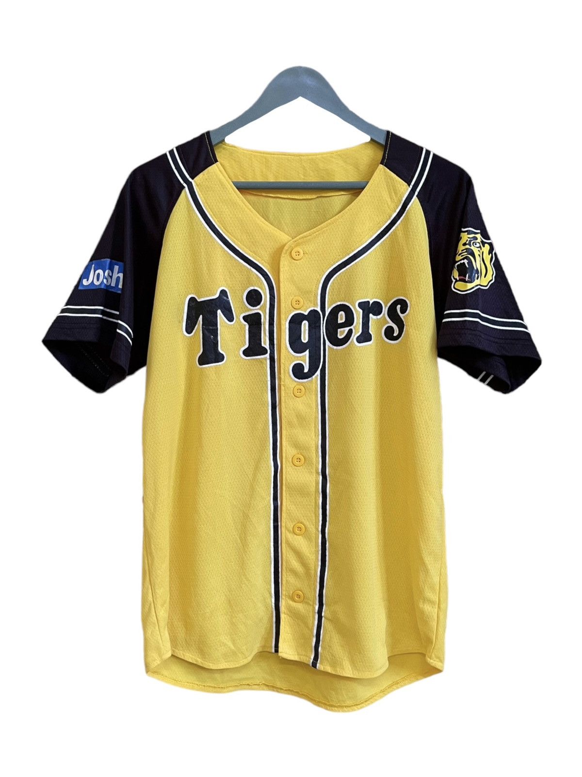 Tigers Jersey Vintage Hanshin Tigers Baseball Jersey Vintage -  UK