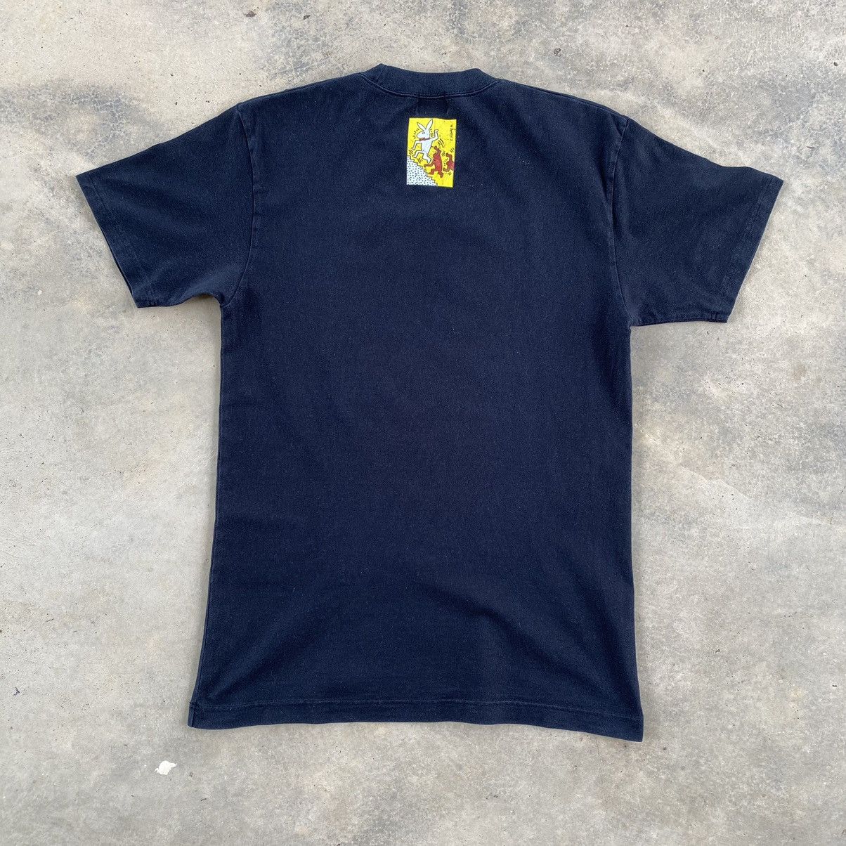 Keith Haring Vintage Keith Haring x Playboy Thrashed Tees Size US S / EU 44-46 / 1 - 2 Thumbnail