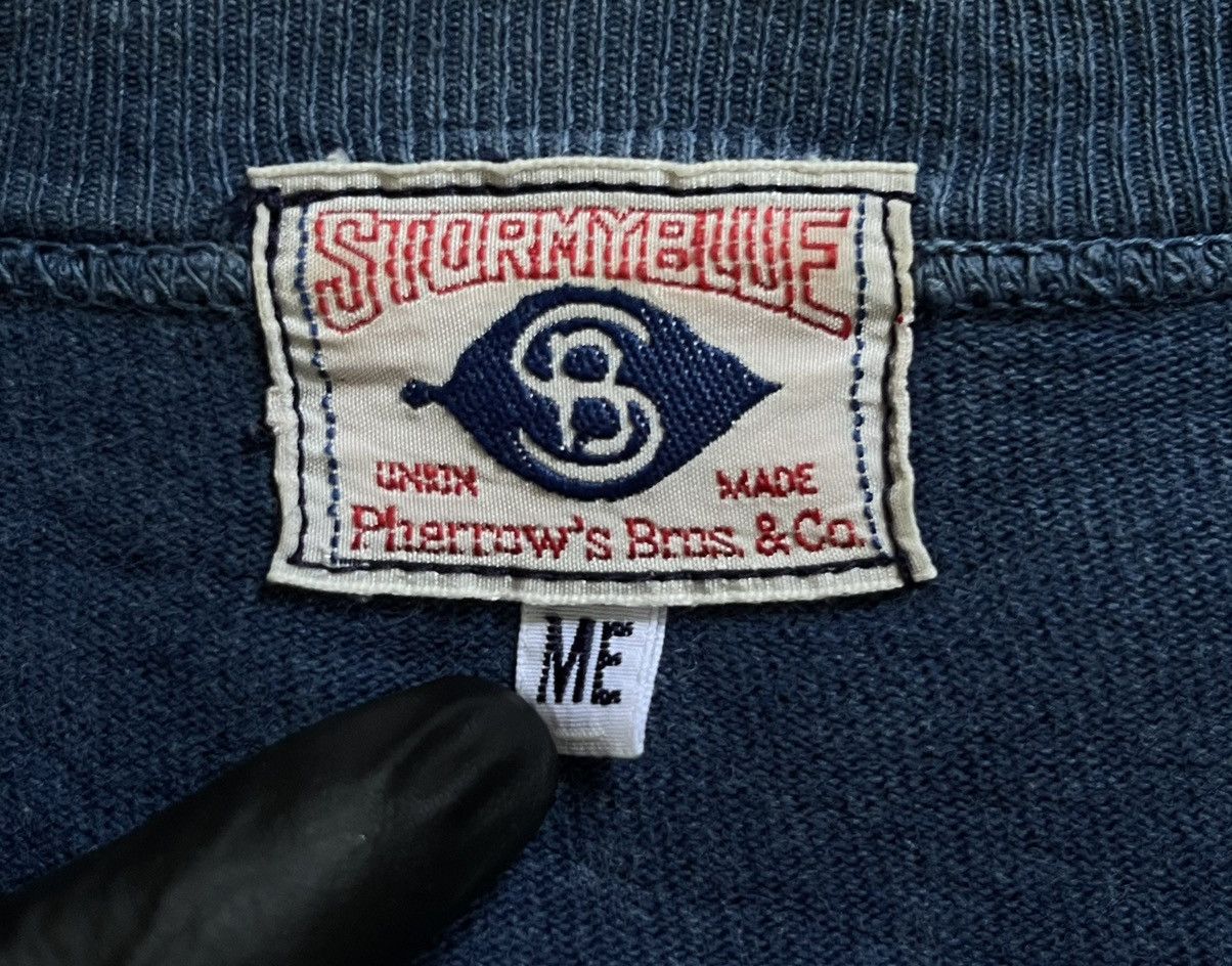 Vtg Indigo Stormy Paints American Classic Colours Sweatshirt