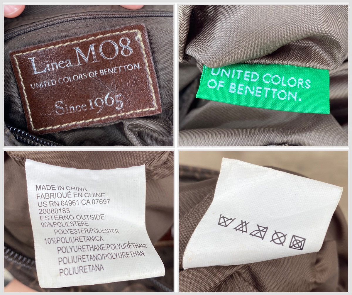 United Colors Of Benetton United Colors of Benetton Big Logo Baguette Bag Y2K Size ONE SIZE - 6 Thumbnail