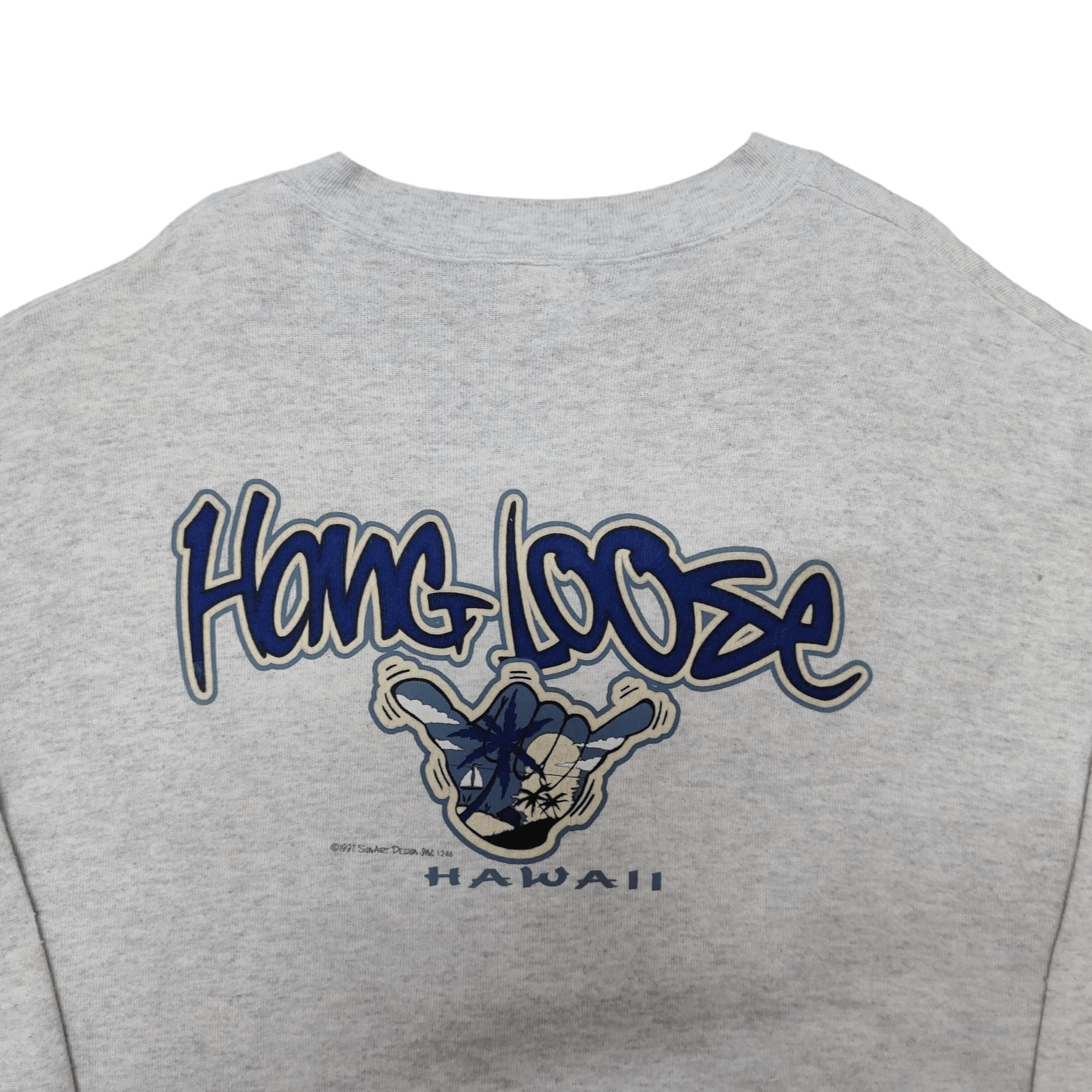 Vintage 1997 Hang Loose Hawaii Sweatshirt Jumper