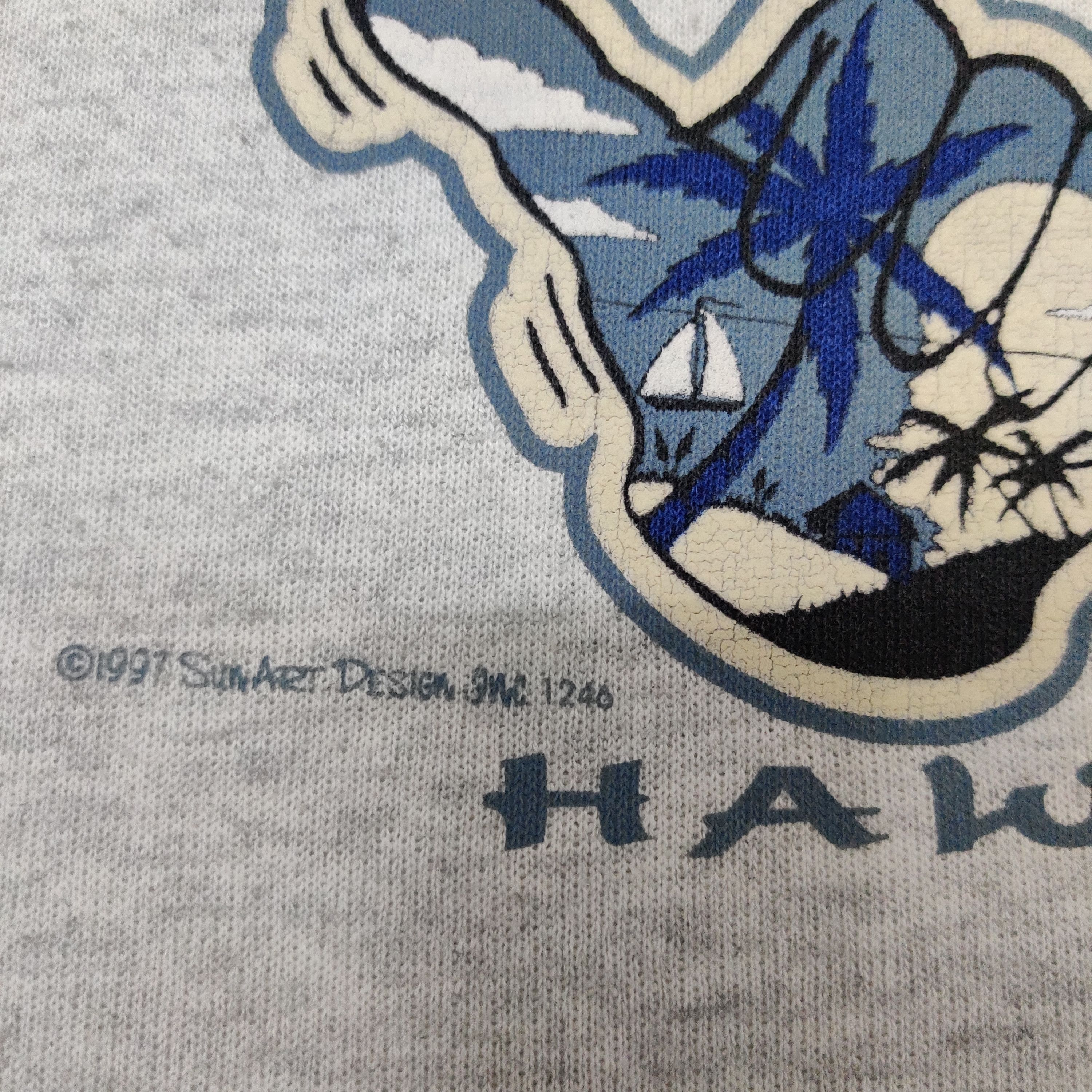 Vintage 1997 Hang Loose Hawaii Sweatshirt Jumper