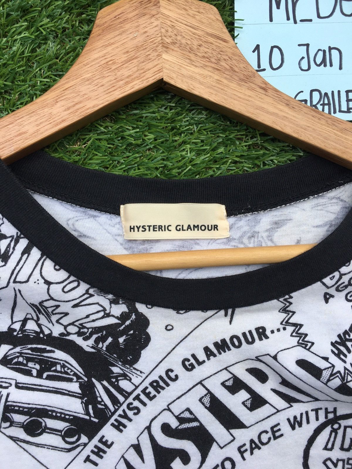 Hysteric Glamour Rare Vintage 90s Hysteric Glamour Comic Longsleeve Shirt Size US S / EU 44-46 / 1 - 7 Thumbnail
