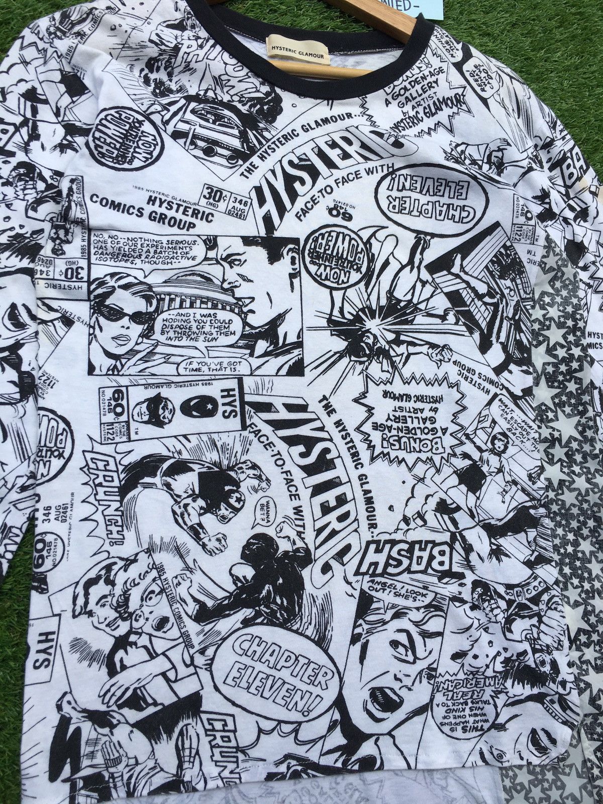 Hysteric Glamour Rare Vintage 90s Hysteric Glamour Comic Longsleeve Shirt Size US S / EU 44-46 / 1 - 8 Thumbnail