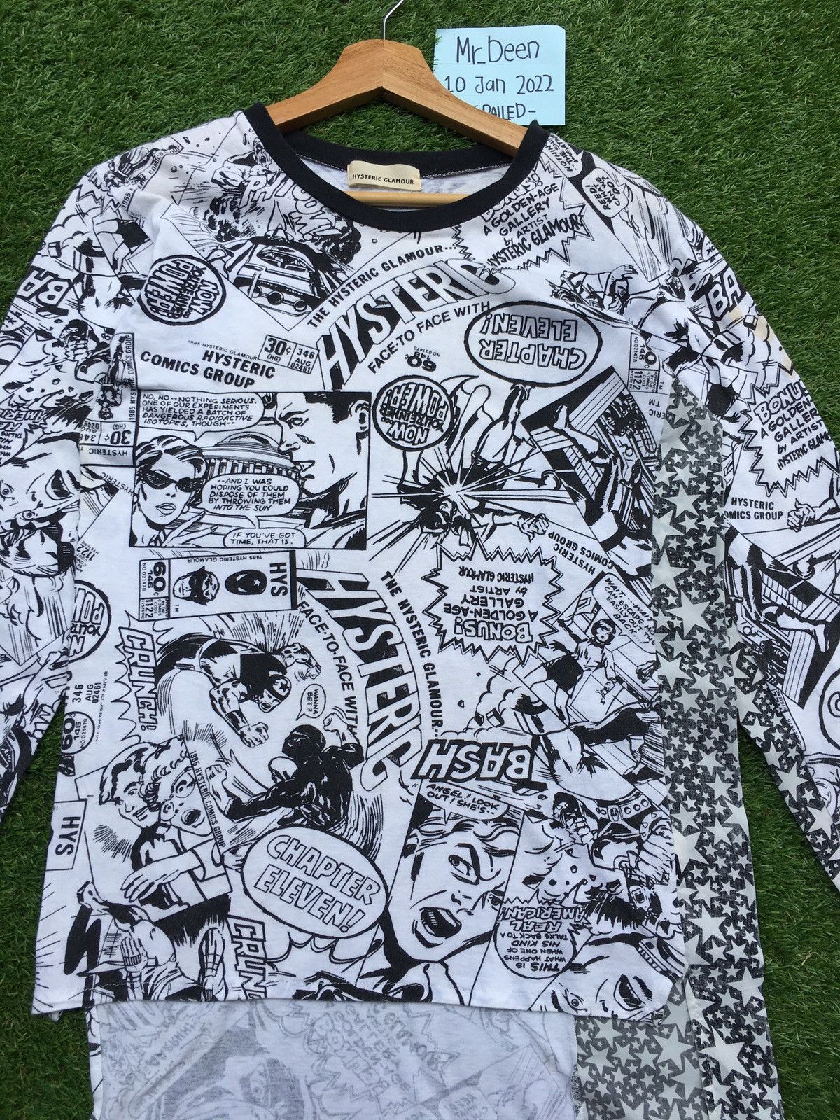 Hysteric Glamour Rare Vintage 90s Hysteric Glamour Comic Longsleeve Shirt Size US S / EU 44-46 / 1 - 5 Thumbnail