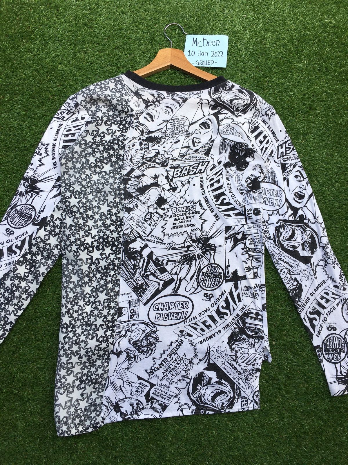 Hysteric Glamour Rare Vintage 90s Hysteric Glamour Comic Longsleeve Shirt Size US S / EU 44-46 / 1 - 13 Thumbnail