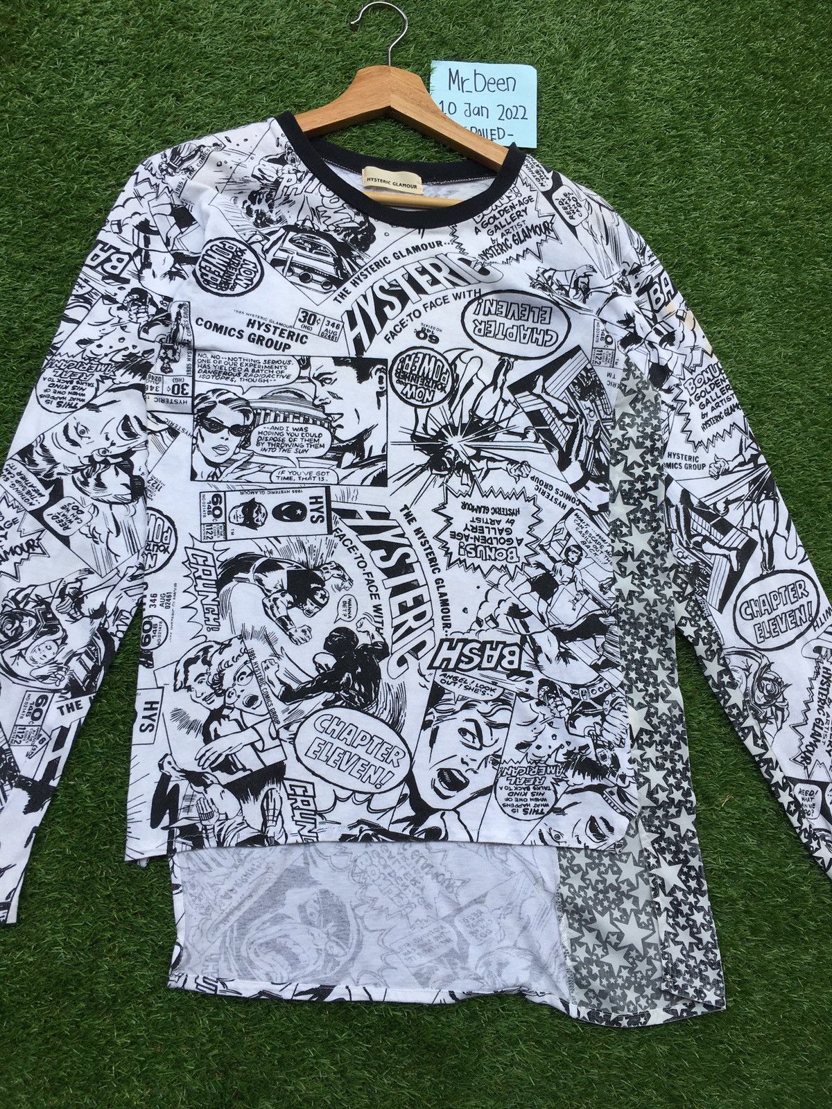 Hysteric Glamour Rare Vintage 90s Hysteric Glamour Comic Longsleeve Shirt Size US S / EU 44-46 / 1 - 3 Thumbnail