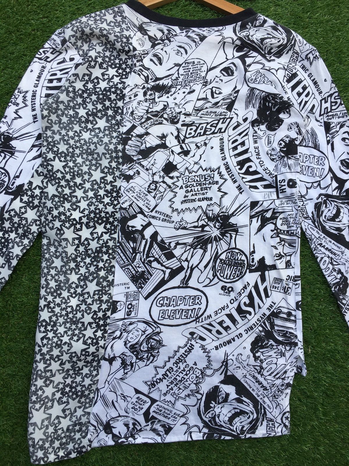 Hysteric Glamour Rare Vintage 90s Hysteric Glamour Comic Longsleeve Shirt Size US S / EU 44-46 / 1 - 16 Thumbnail