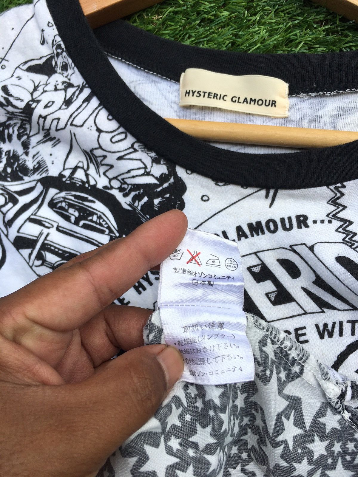 Hysteric Glamour Rare Vintage 90s Hysteric Glamour Comic Longsleeve Shirt Size US S / EU 44-46 / 1 - 11 Thumbnail