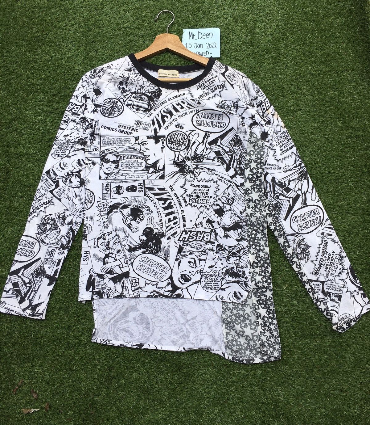 Hysteric Glamour Rare Vintage 90s Hysteric Glamour Comic Longsleeve Shirt Size US S / EU 44-46 / 1 - 1 Thumbnail