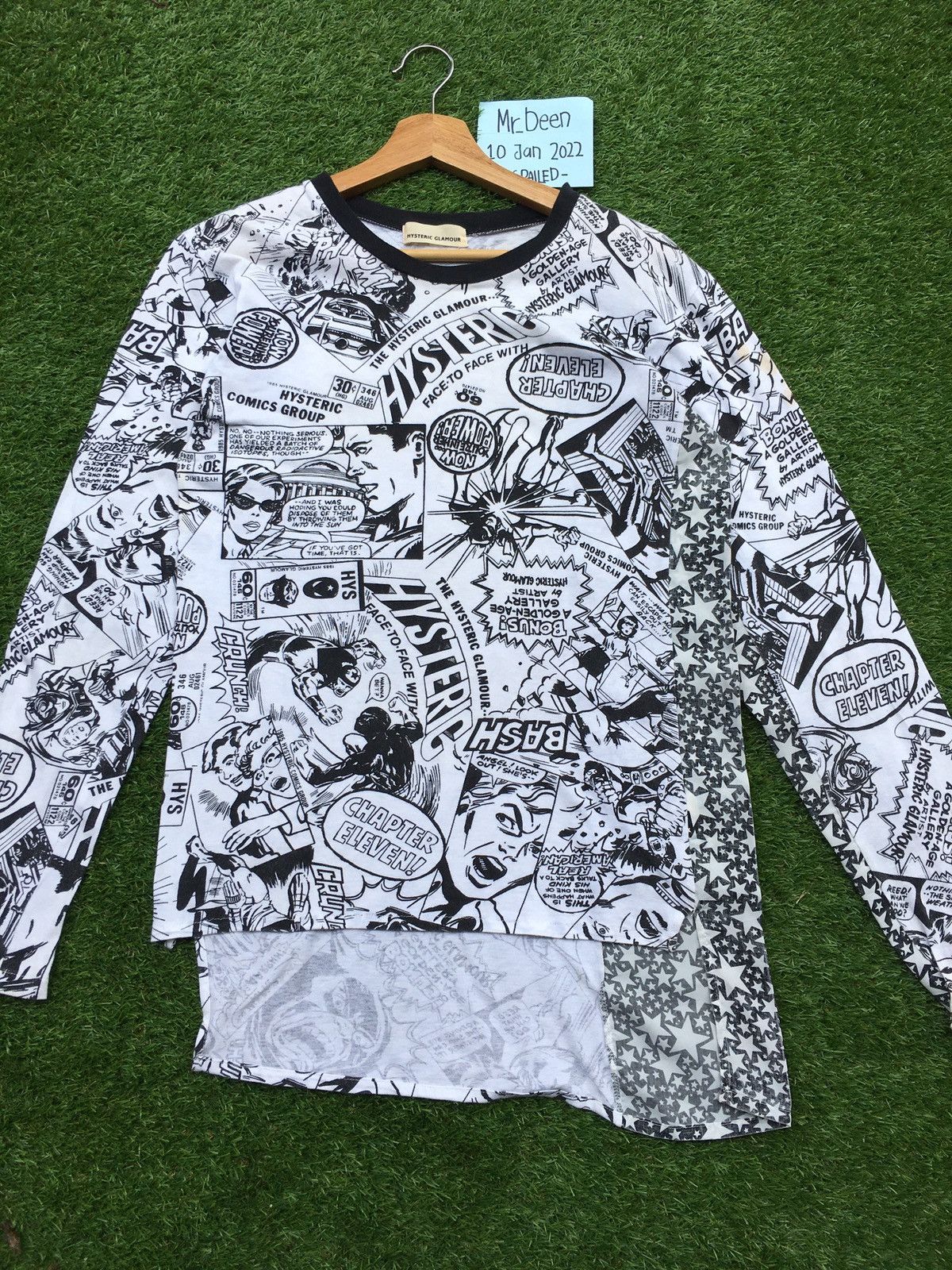 Hysteric Glamour Rare Vintage 90s Hysteric Glamour Comic Longsleeve Shirt Size US S / EU 44-46 / 1 - 2 Thumbnail