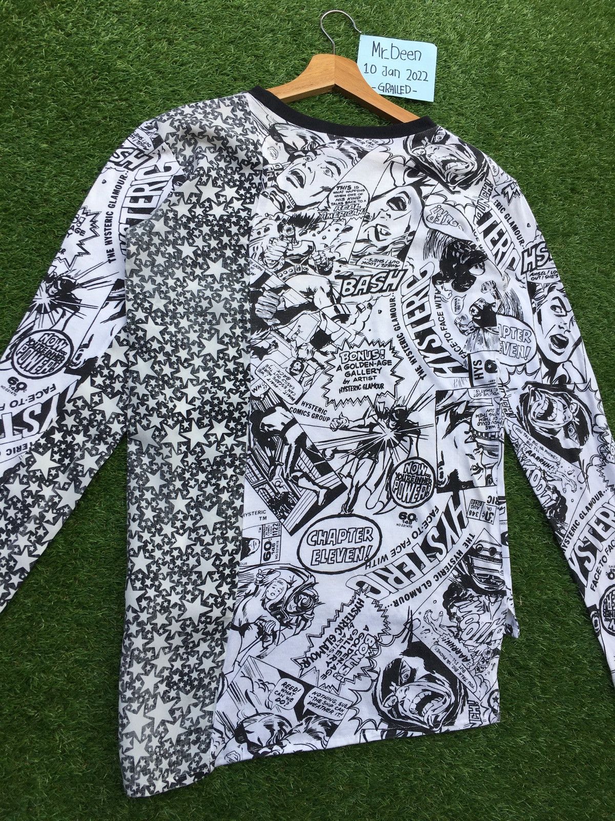Hysteric Glamour Rare Vintage 90s Hysteric Glamour Comic Longsleeve Shirt Size US S / EU 44-46 / 1 - 14 Thumbnail