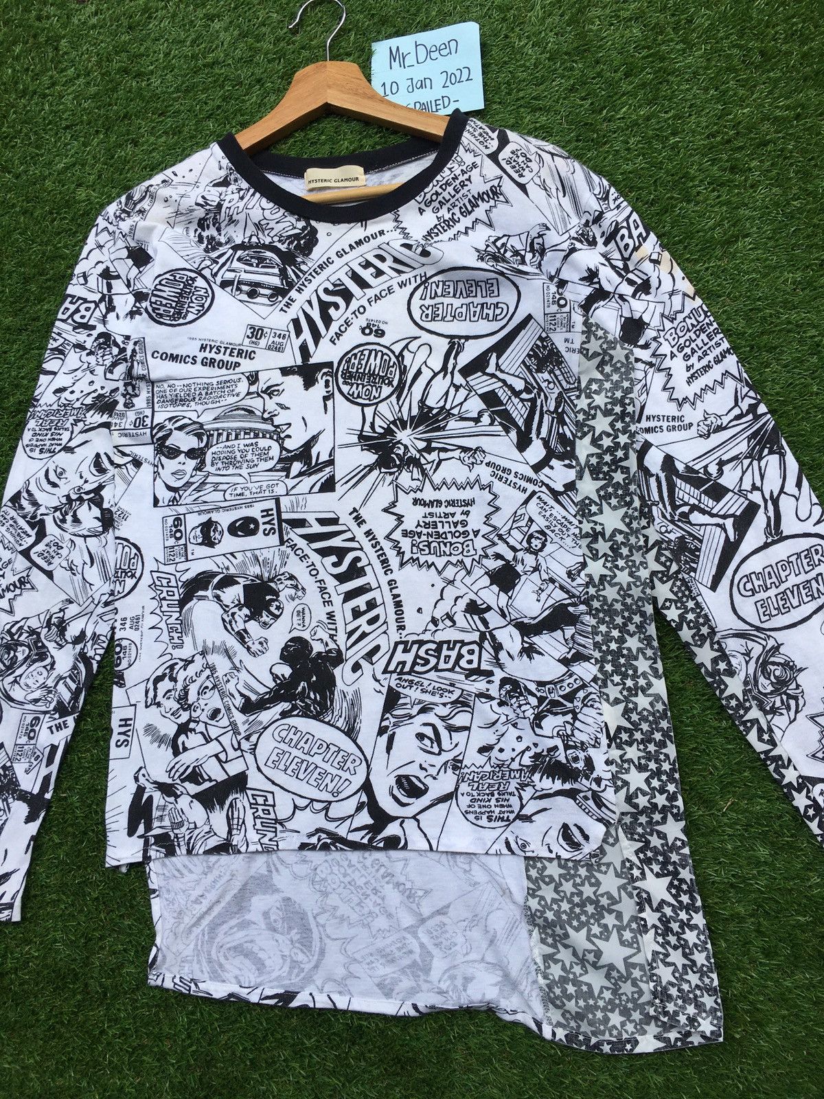 Hysteric Glamour Rare Vintage 90s Hysteric Glamour Comic Longsleeve Shirt Size US S / EU 44-46 / 1 - 4 Thumbnail