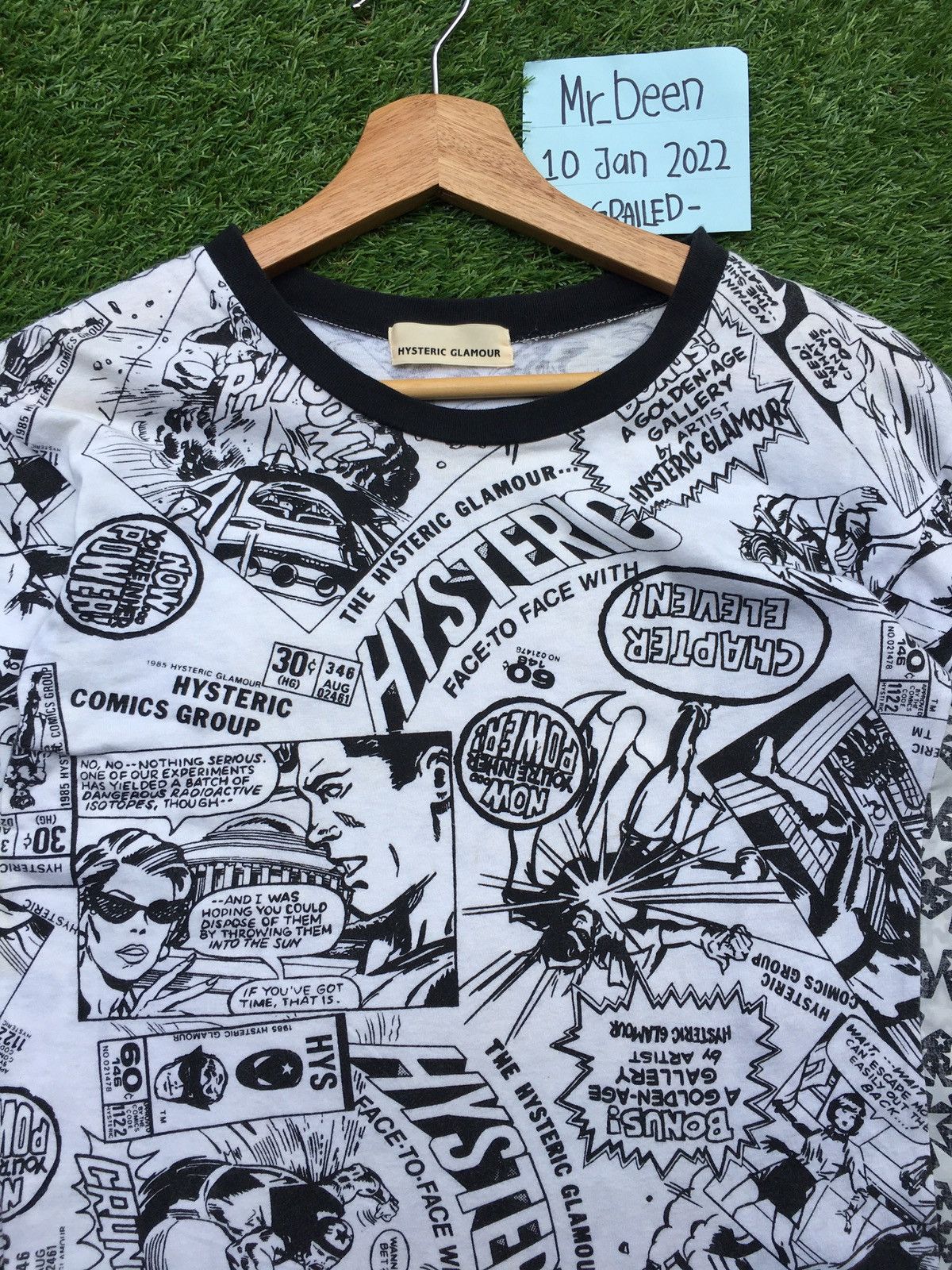 Hysteric Glamour Rare Vintage 90s Hysteric Glamour Comic Longsleeve Shirt Size US S / EU 44-46 / 1 - 6 Thumbnail