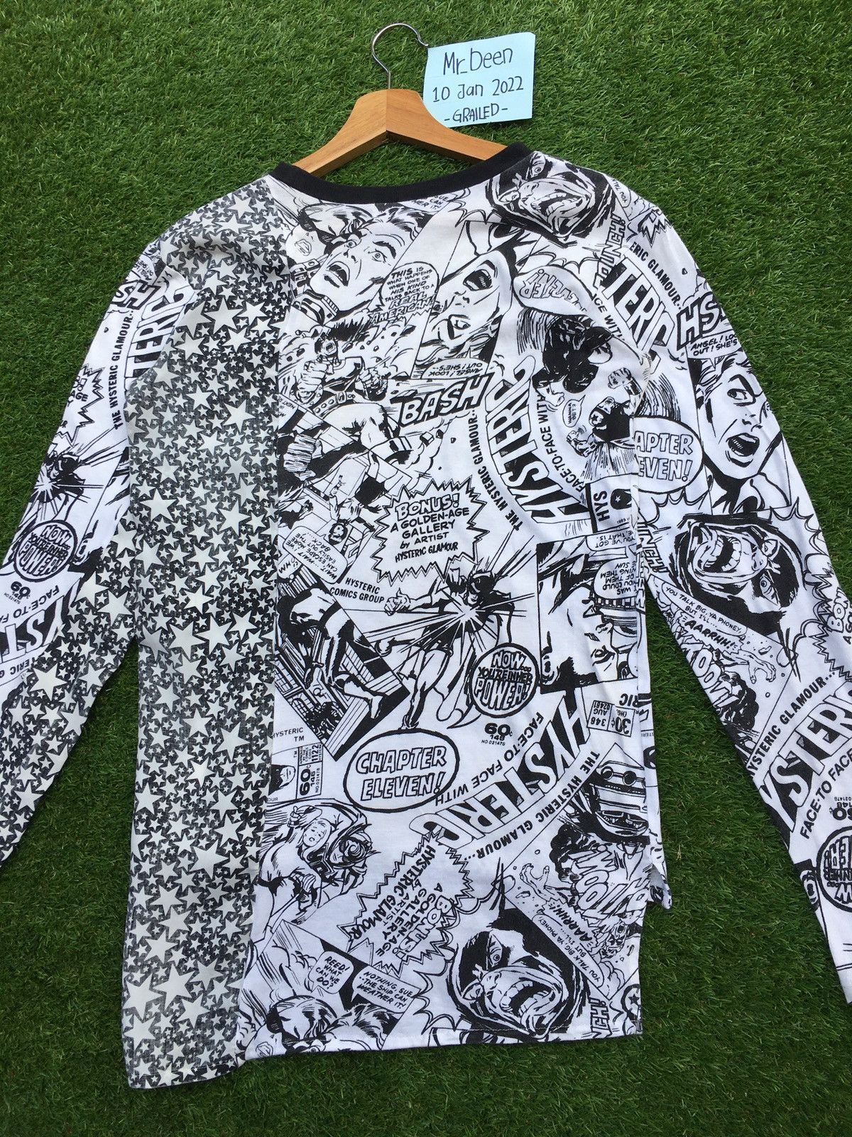 Hysteric Glamour Rare Vintage 90s Hysteric Glamour Comic Longsleeve Shirt Size US S / EU 44-46 / 1 - 15 Thumbnail