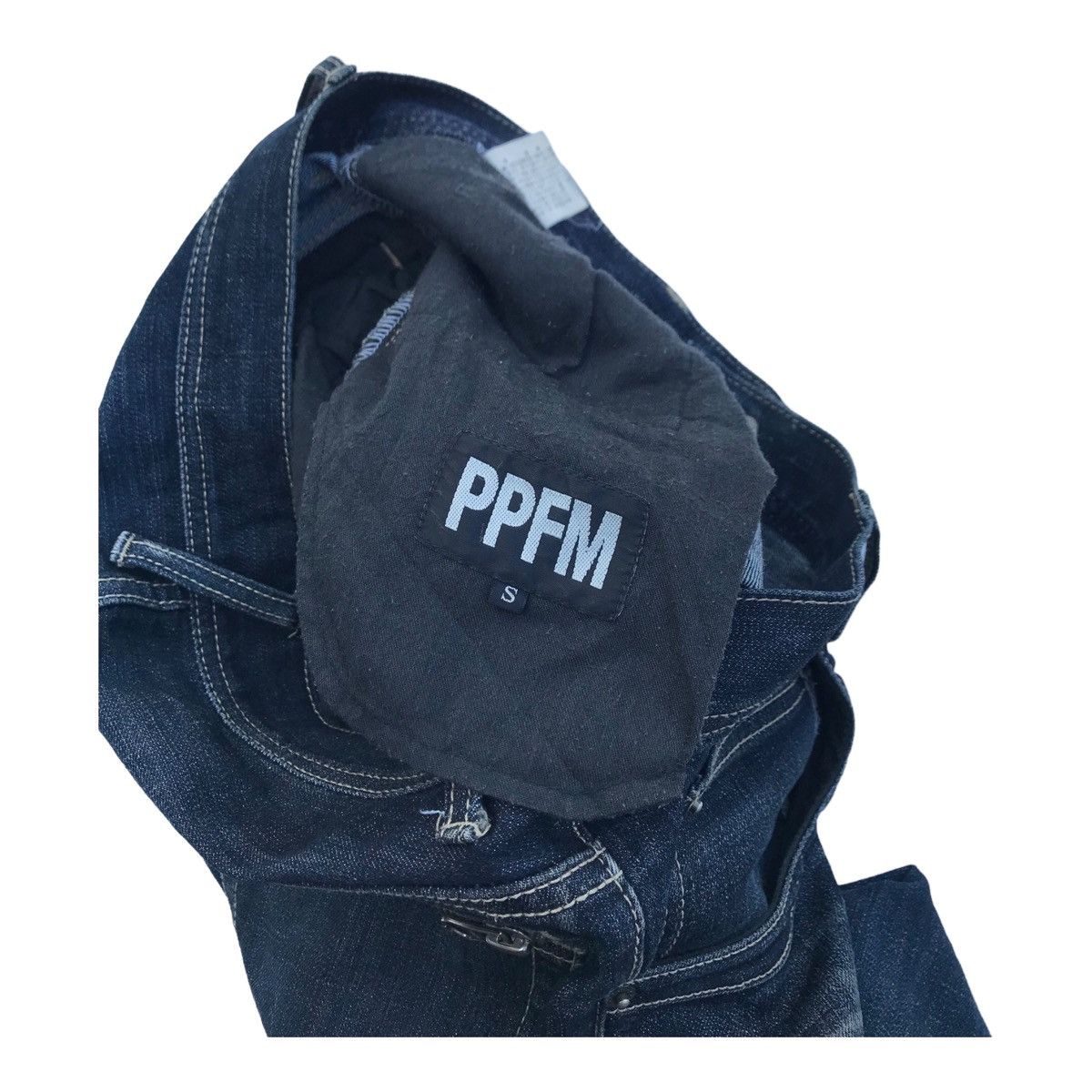 PPFM PPFM Distressed Streetwear Denim Pants Size US 30 / EU 46 - 10 Thumbnail