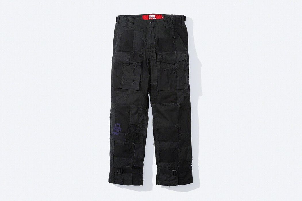 Supreme Supreme x Junya Watanabe Patchwork Pants, Black, Size 32