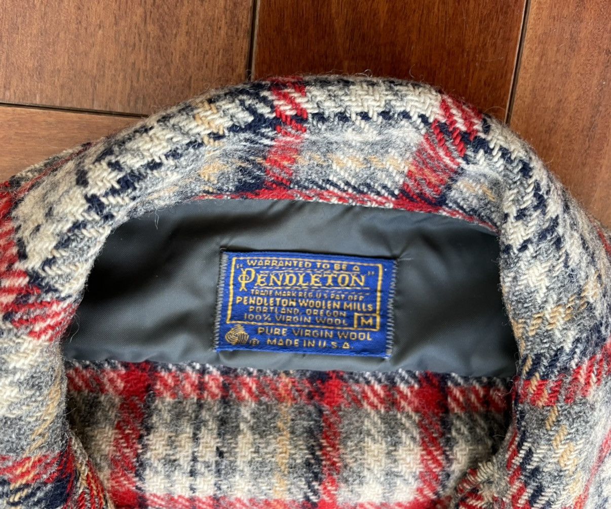 Pendleton Vintage Pendleton Wool CPO Shirt Jacket - Plaid Check Size US M / EU 48-50 / 2 - 5 Thumbnail
