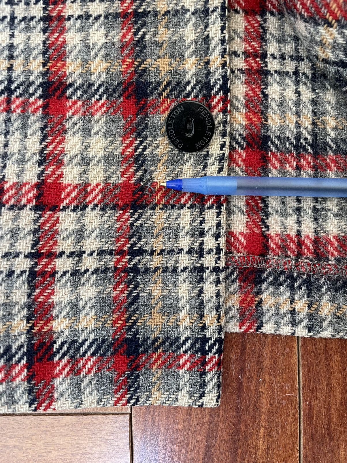 Pendleton Vintage Pendleton Wool CPO Shirt Jacket - Plaid Check Size US M / EU 48-50 / 2 - 10 Thumbnail