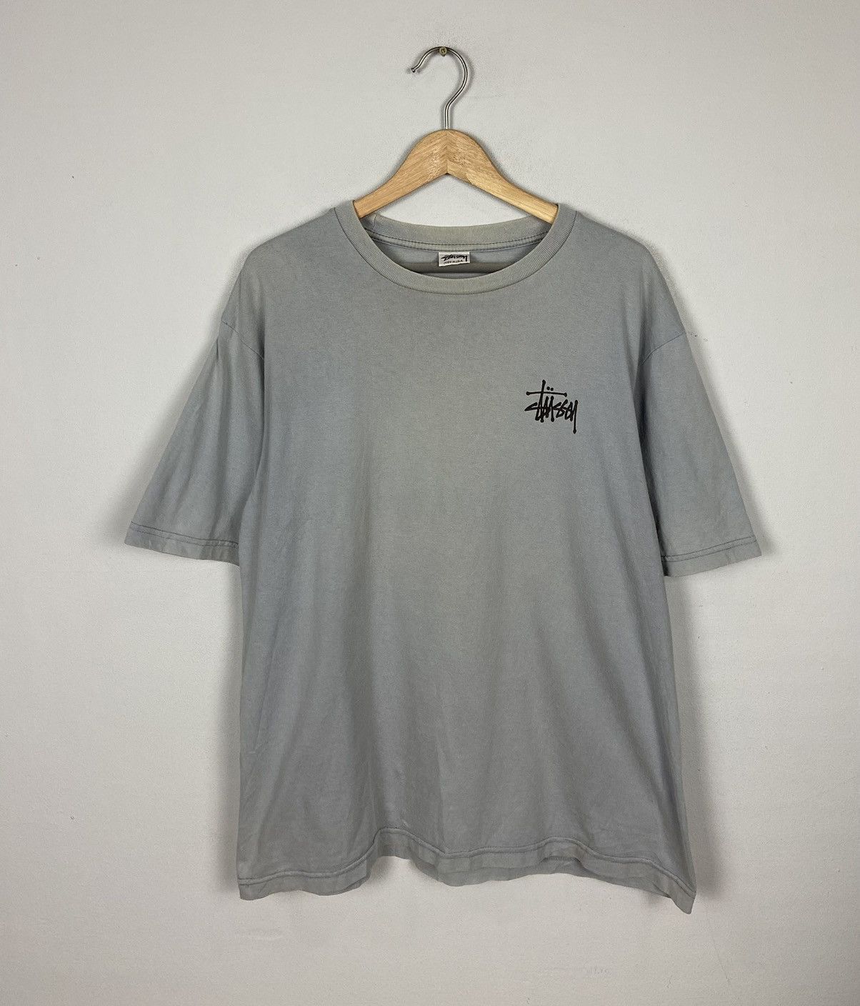 Stussy × Vintage Vintage 90s Stussy Made In Usa Tee Size US M / EU 48-50 / 2 - 2 Thumbnail
