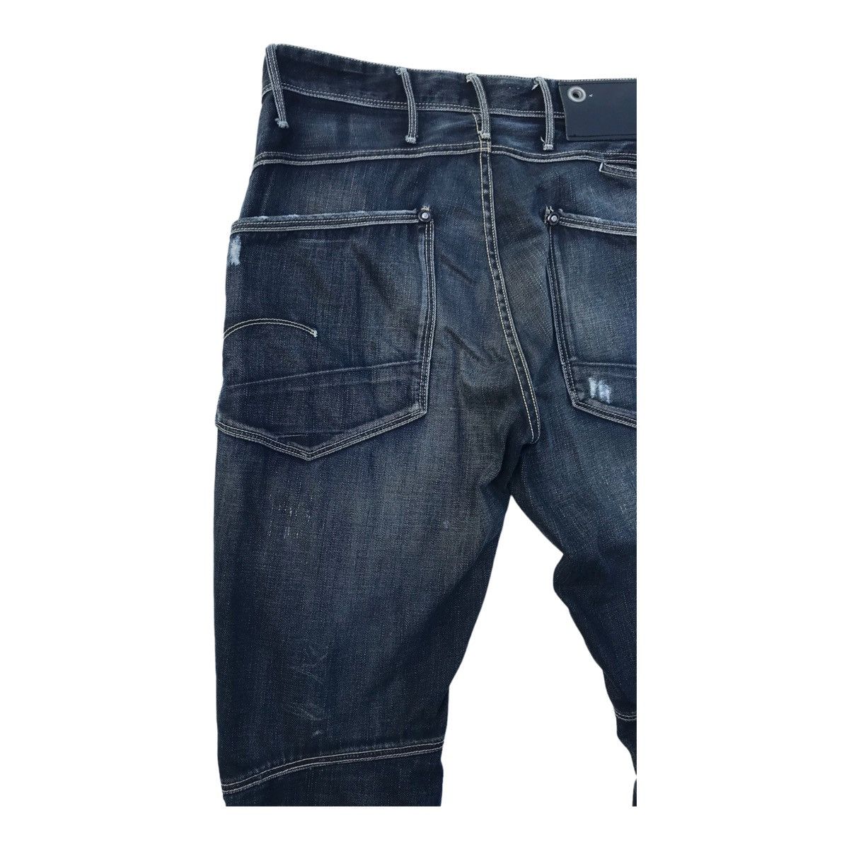 G-Star G Star Raw Men Blue Straight Loose Denim Pants Size US 33 - 10 Thumbnail