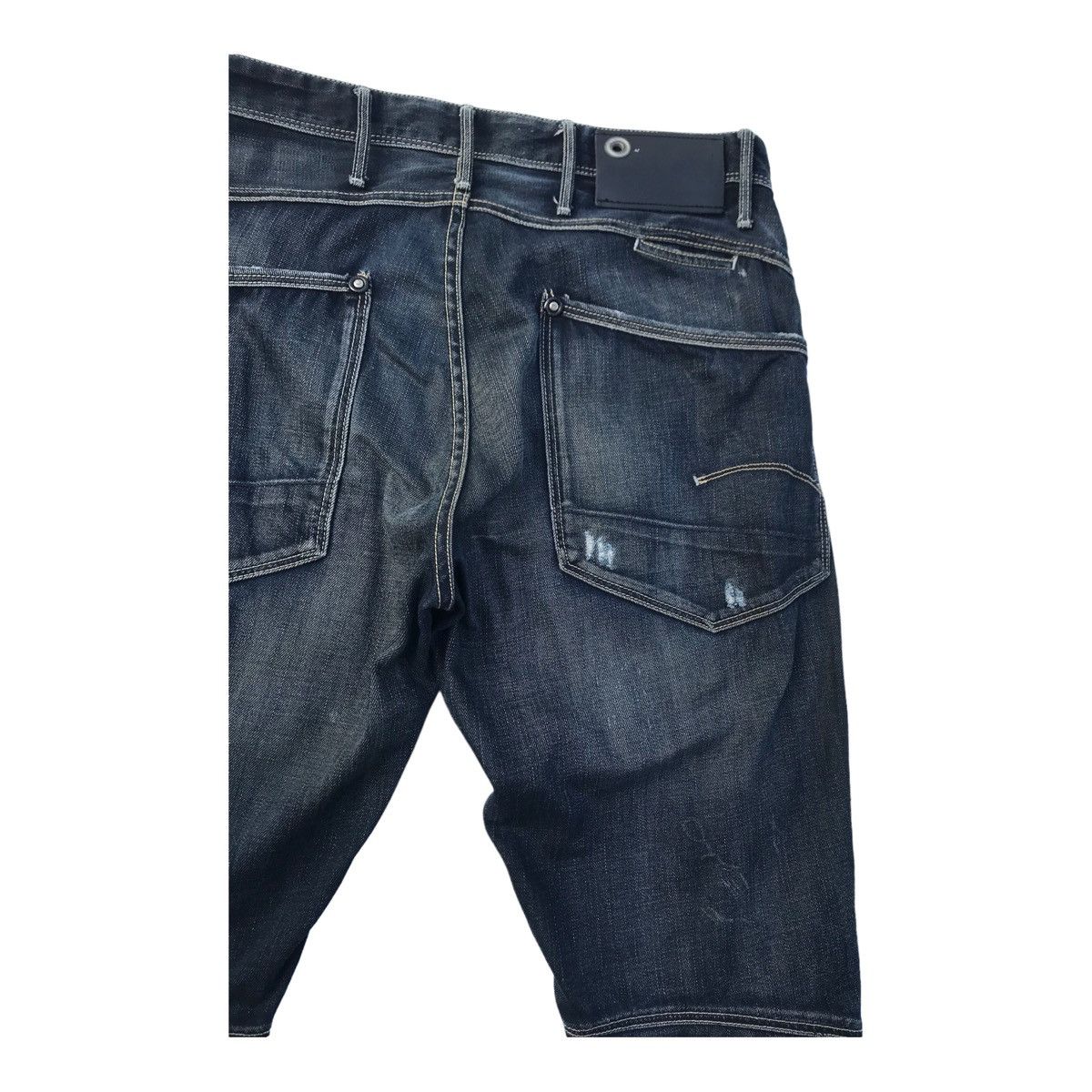 G-Star G Star Raw Men Blue Straight Loose Denim Pants Size US 33 - 11 Thumbnail