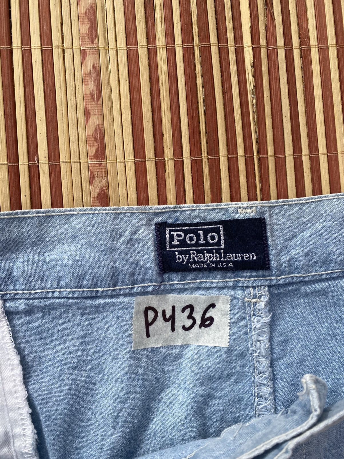 Polo Ralph Lauren Vintage Uneven Faded Polo Ralph Lauren Size US 40 / EU 56 - 4 Thumbnail