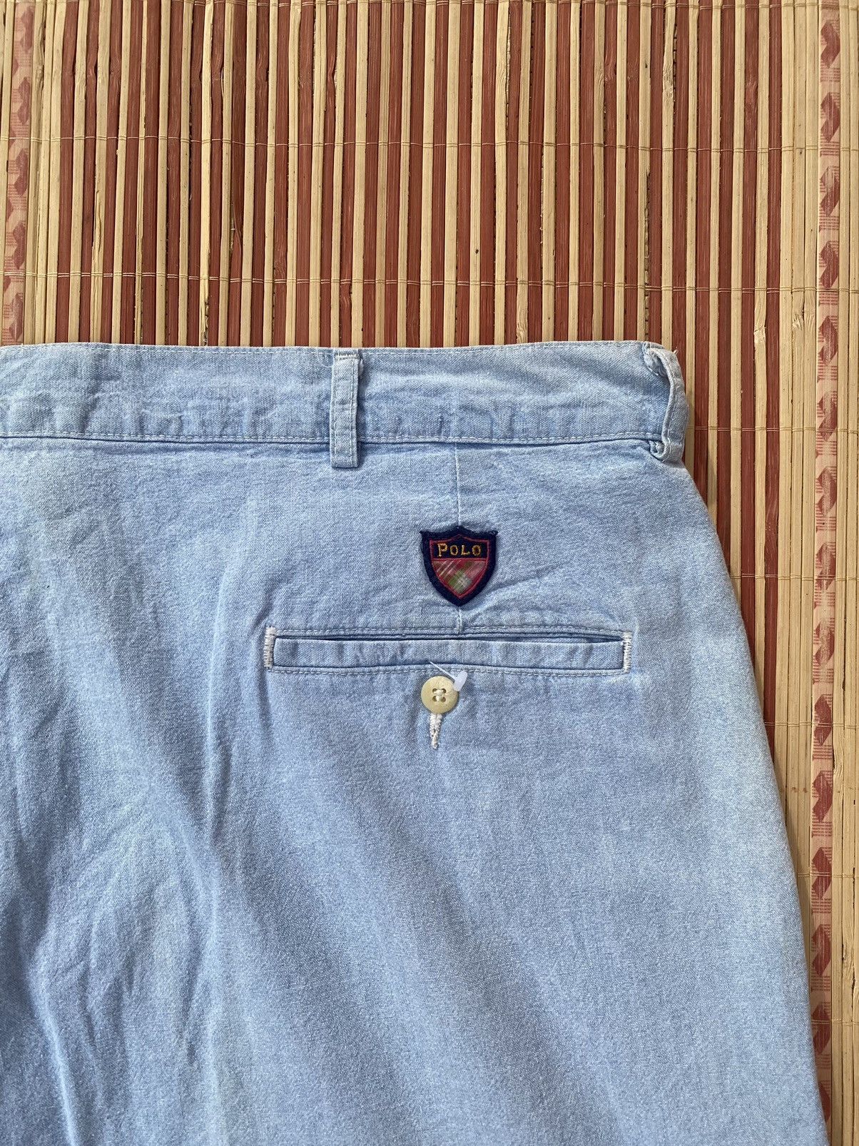 Polo Ralph Lauren Vintage Uneven Faded Polo Ralph Lauren Size US 40 / EU 56 - 6 Thumbnail