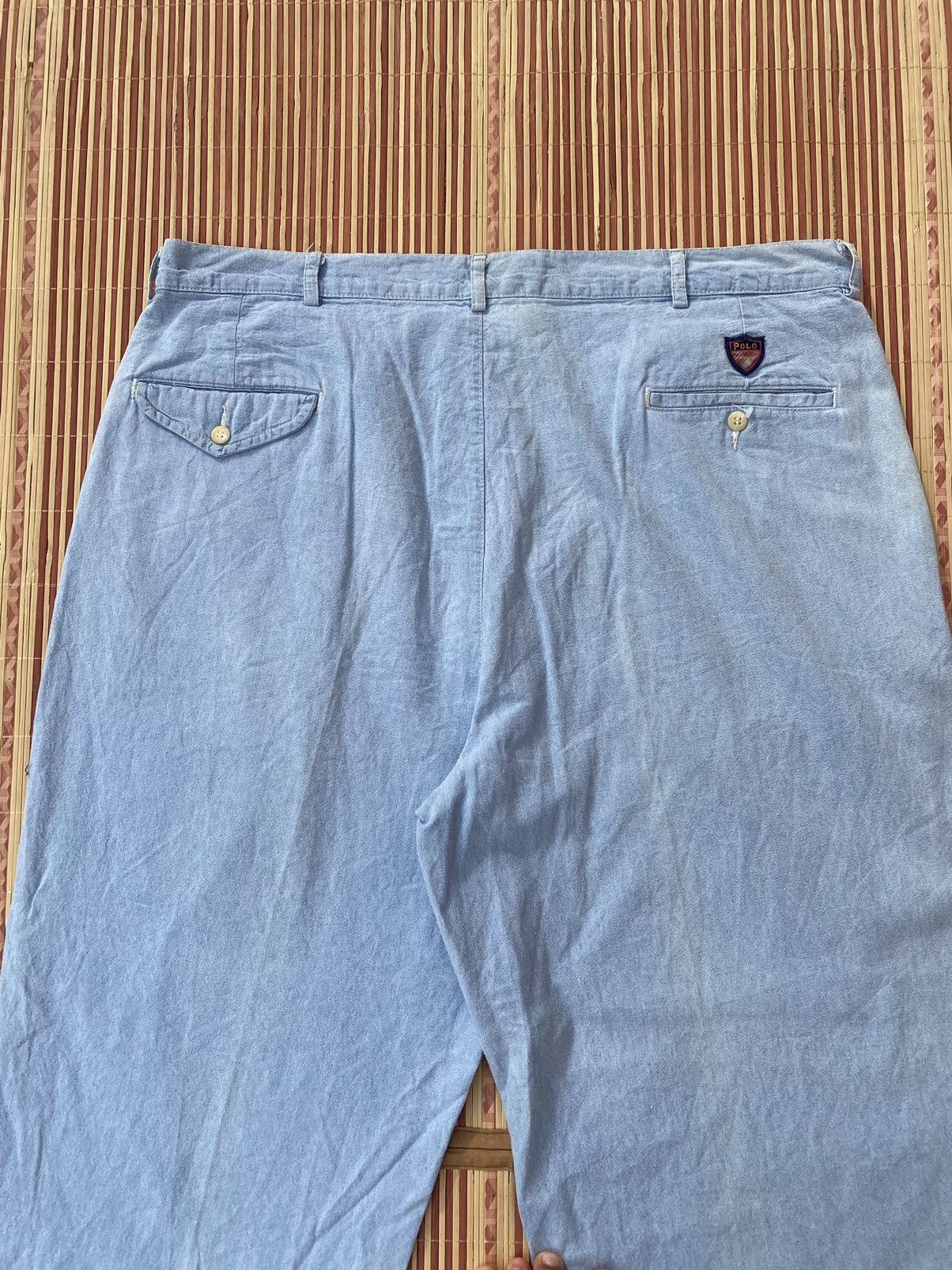 Polo Ralph Lauren Vintage Uneven Faded Polo Ralph Lauren Size US 40 / EU 56 - 5 Thumbnail
