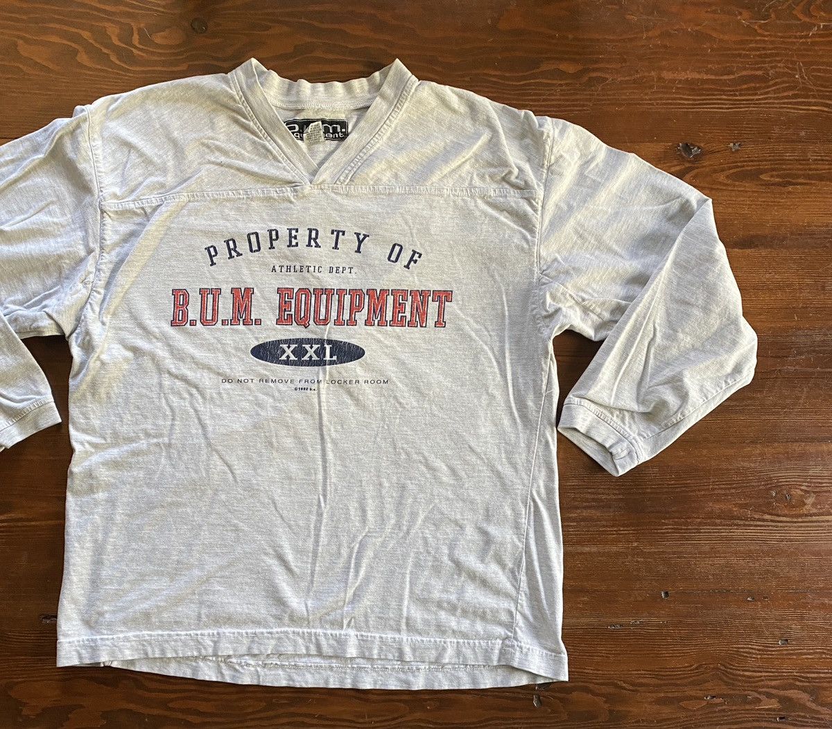 90’s Red Oversized Cropped Fit T-Shirt by BUM