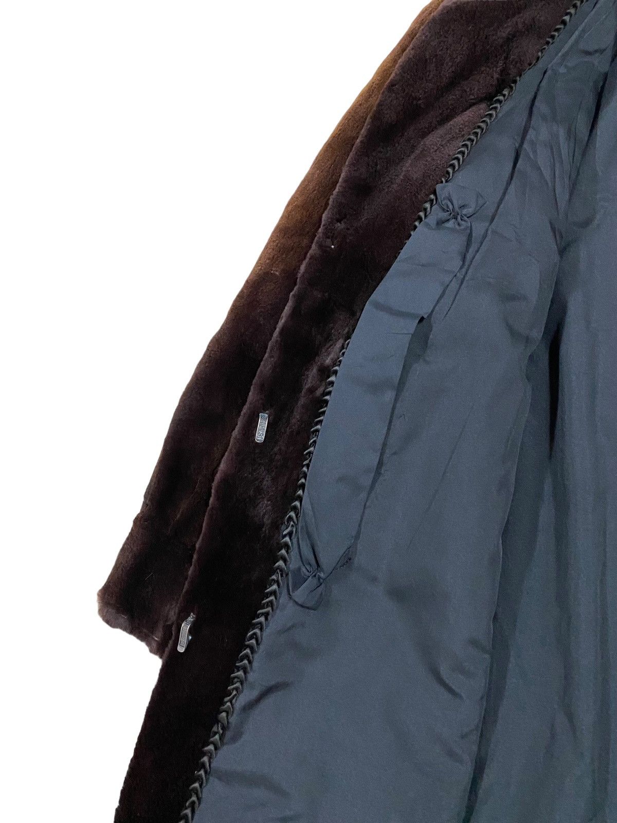 Sagafurs Vtg🔥Real Saga Mink Fur Coat Jacket Size US L / EU 52-54 / 3 - 12 Thumbnail