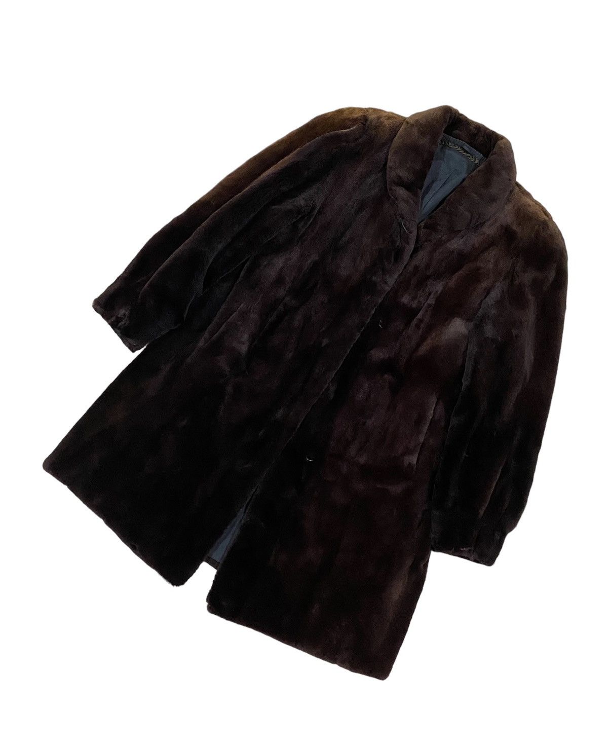 Sagafurs Vtg🔥Real Saga Mink Fur Coat Jacket Size US L / EU 52-54 / 3 - 7 Thumbnail