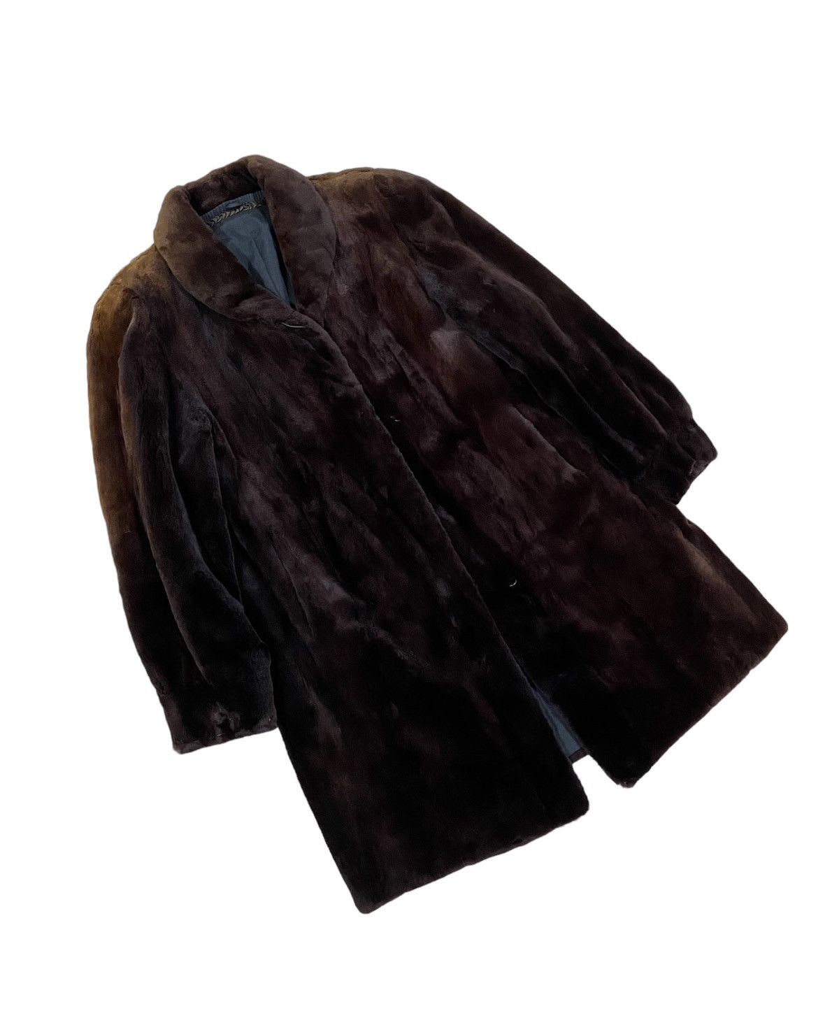 Sagafurs Vtg🔥Real Saga Mink Fur Coat Jacket Size US L / EU 52-54 / 3 - 6 Thumbnail