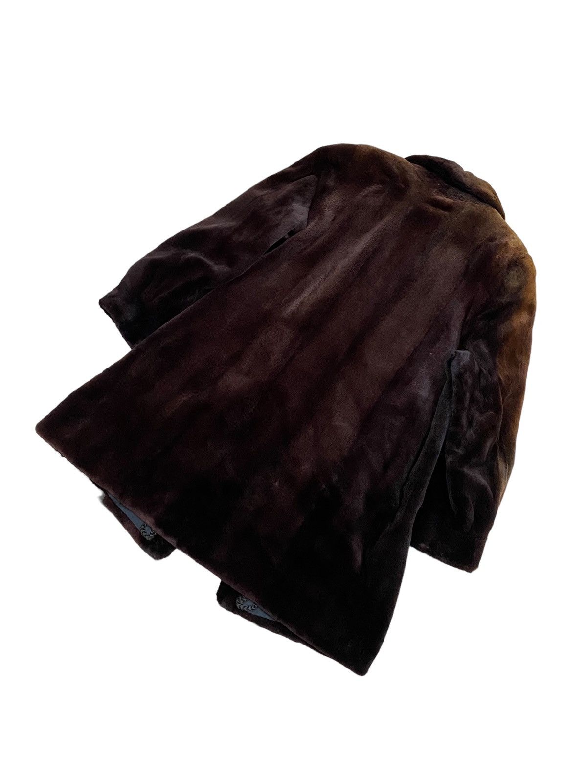 Sagafurs Vtg🔥Real Saga Mink Fur Coat Jacket Size US L / EU 52-54 / 3 - 11 Thumbnail