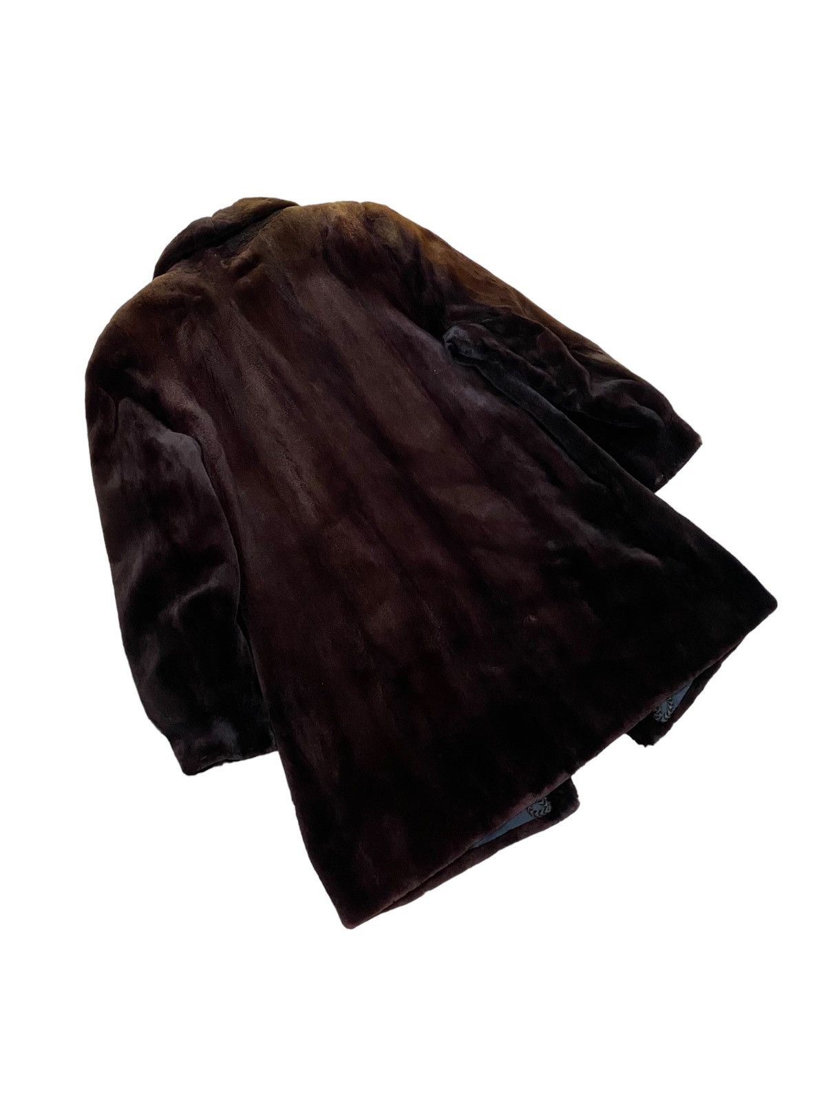 Sagafurs Vtg🔥Real Saga Mink Fur Coat Jacket Size US L / EU 52-54 / 3 - 10 Thumbnail