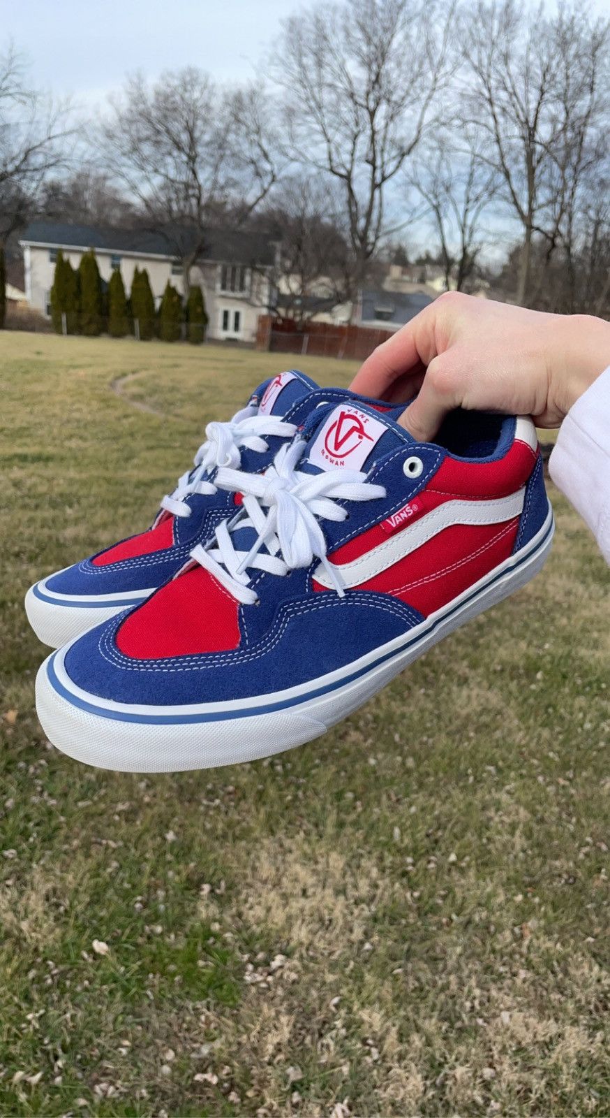 Red vans size 10 sales