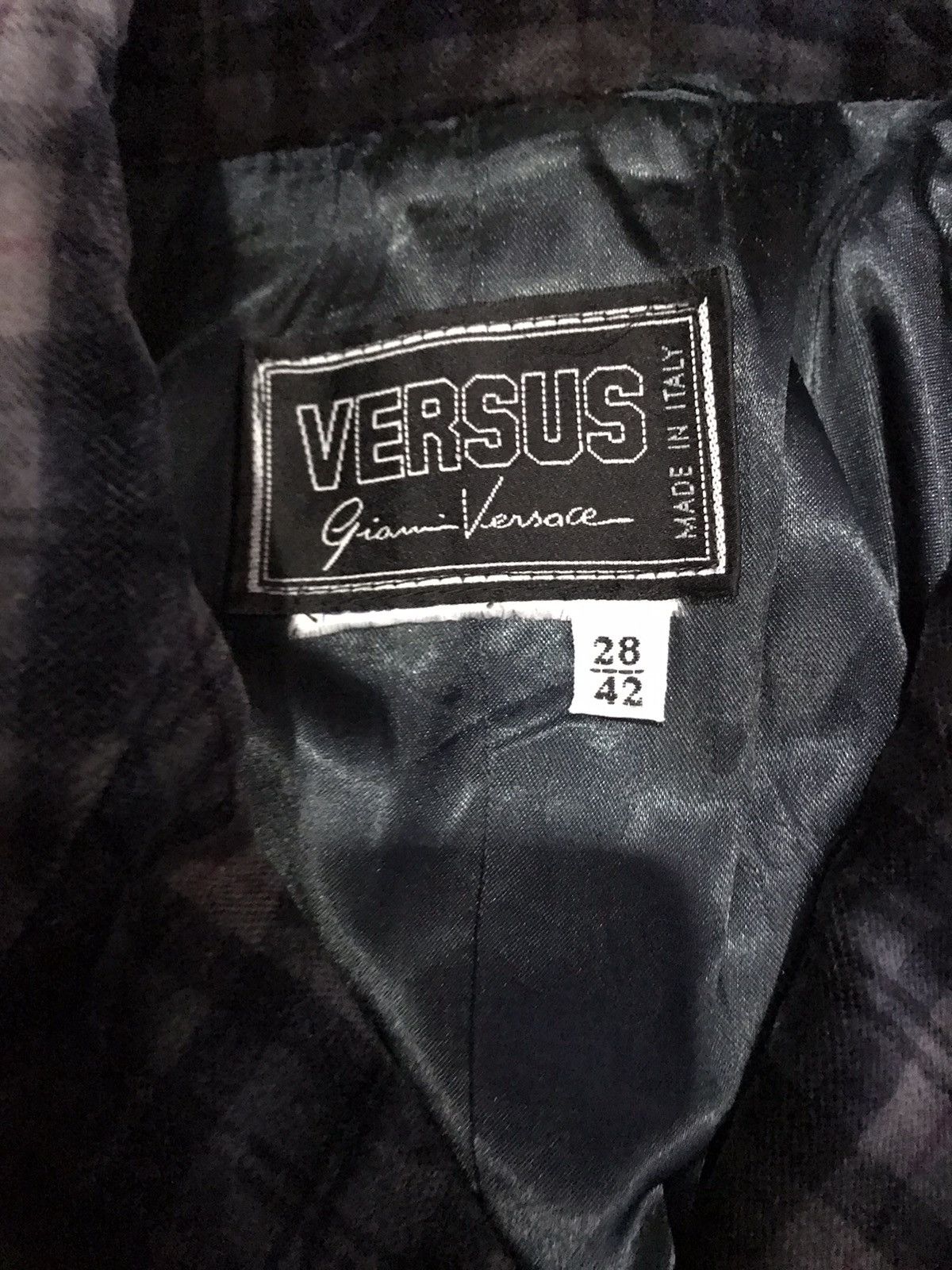 Versace × Vintage Vintage Versace Blazer Size 36S - 4 Thumbnail