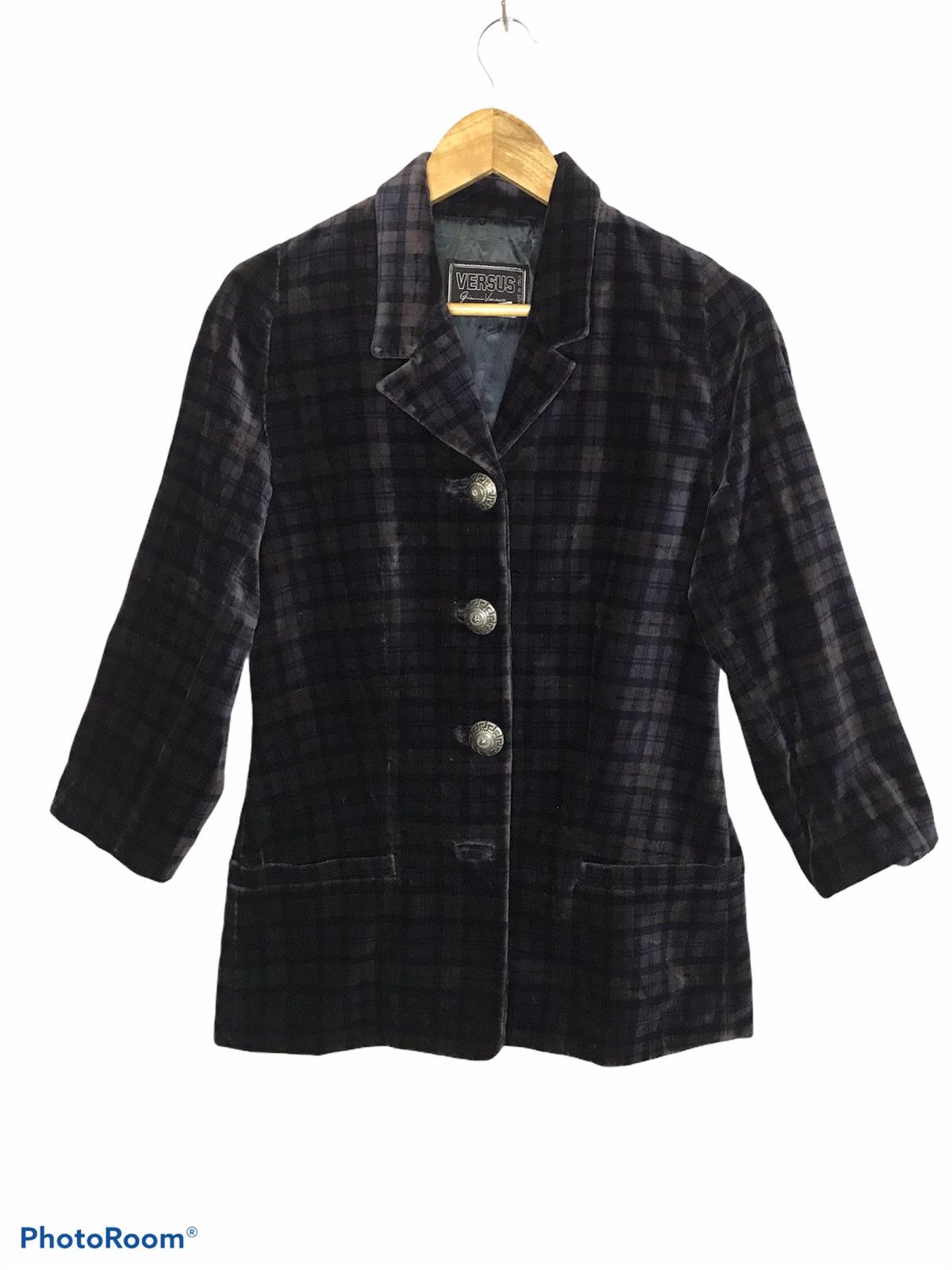Versace × Vintage Vintage Versace Blazer Size 36S - 1 Thumbnail
