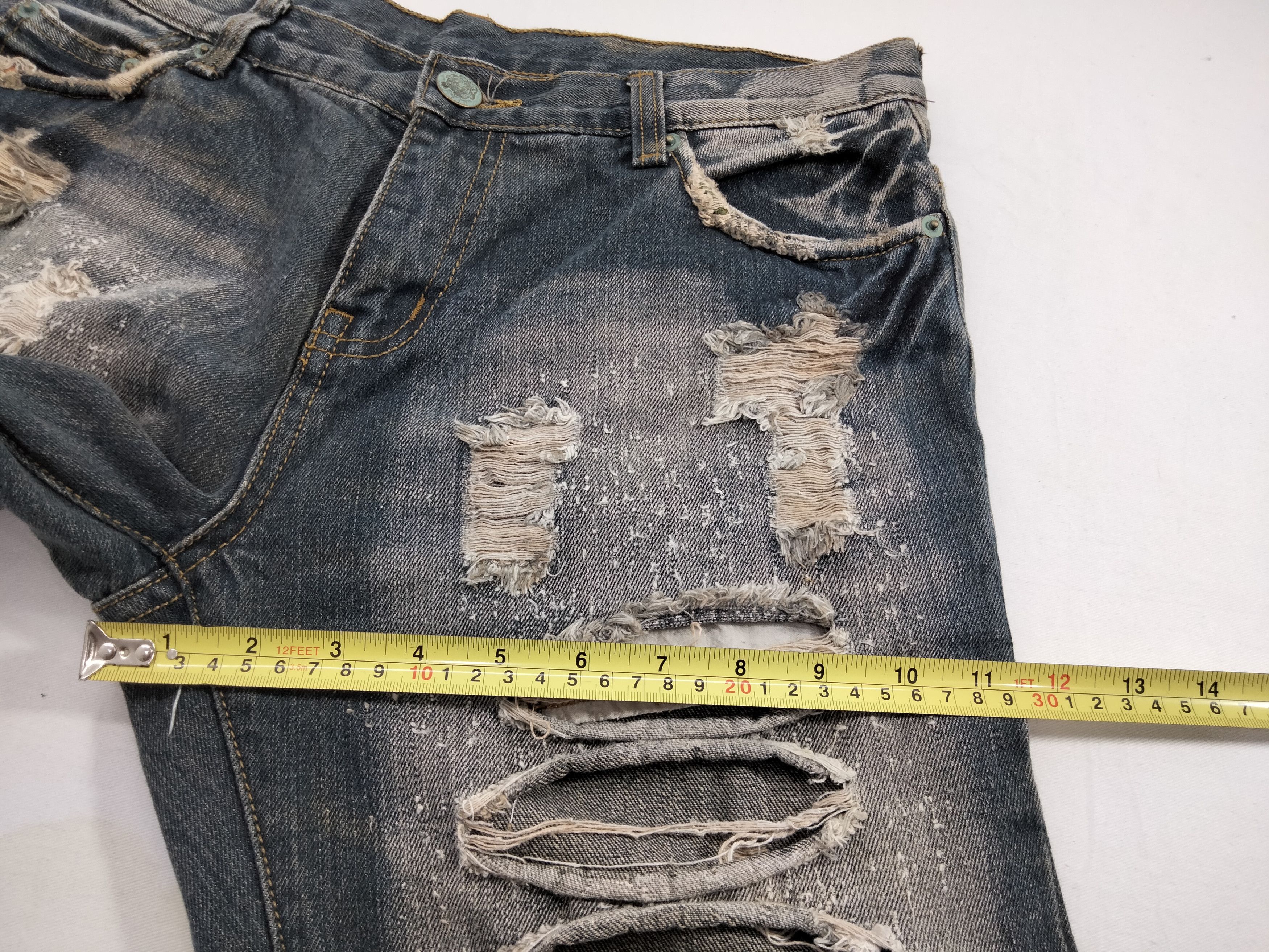 Other Kapital style Edge Distressed jeans Size US 30 / EU 46 - 20 Thumbnail