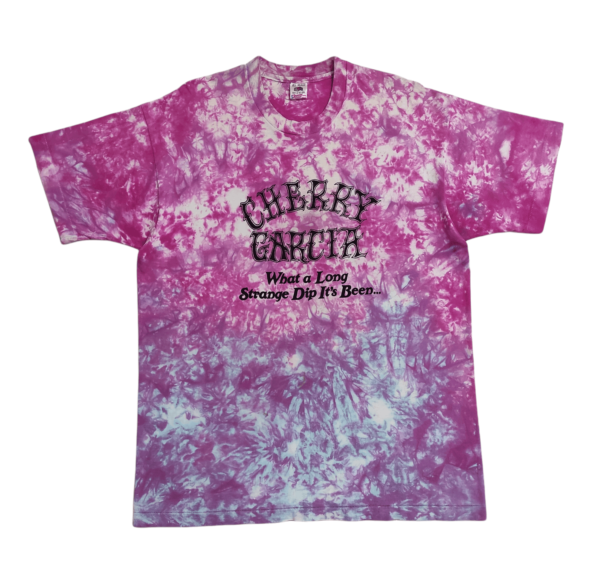 image of Dyed Pretty x Grateful Dead Vintage 90's Cherry Garcia Greatful Dead Ice Cream Promo Tee in Tie/Dye