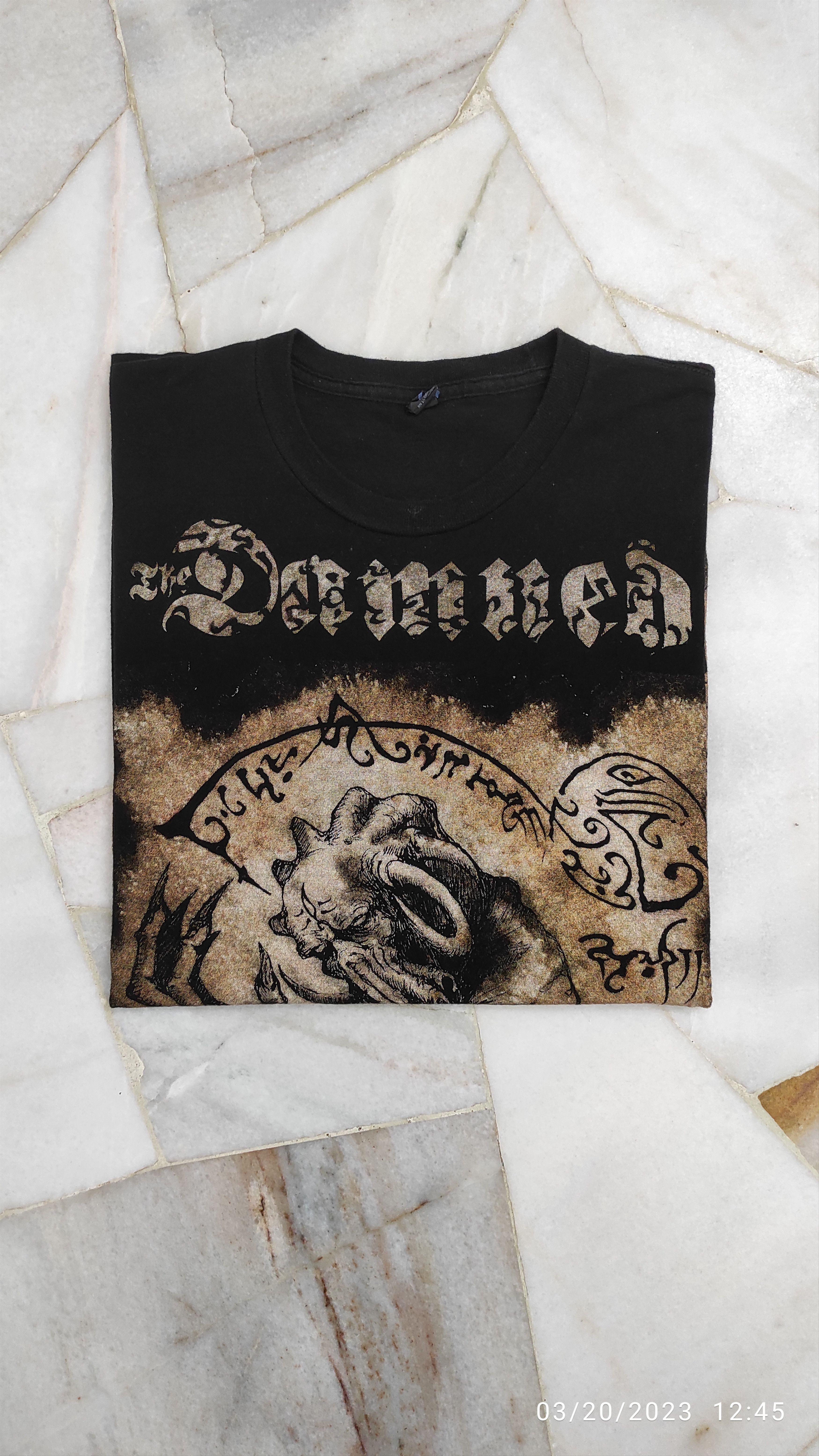 Band Tees 2013 THE DAMNED North America Tour TEE Size US XXL / EU 58 / 5 - 11 Thumbnail