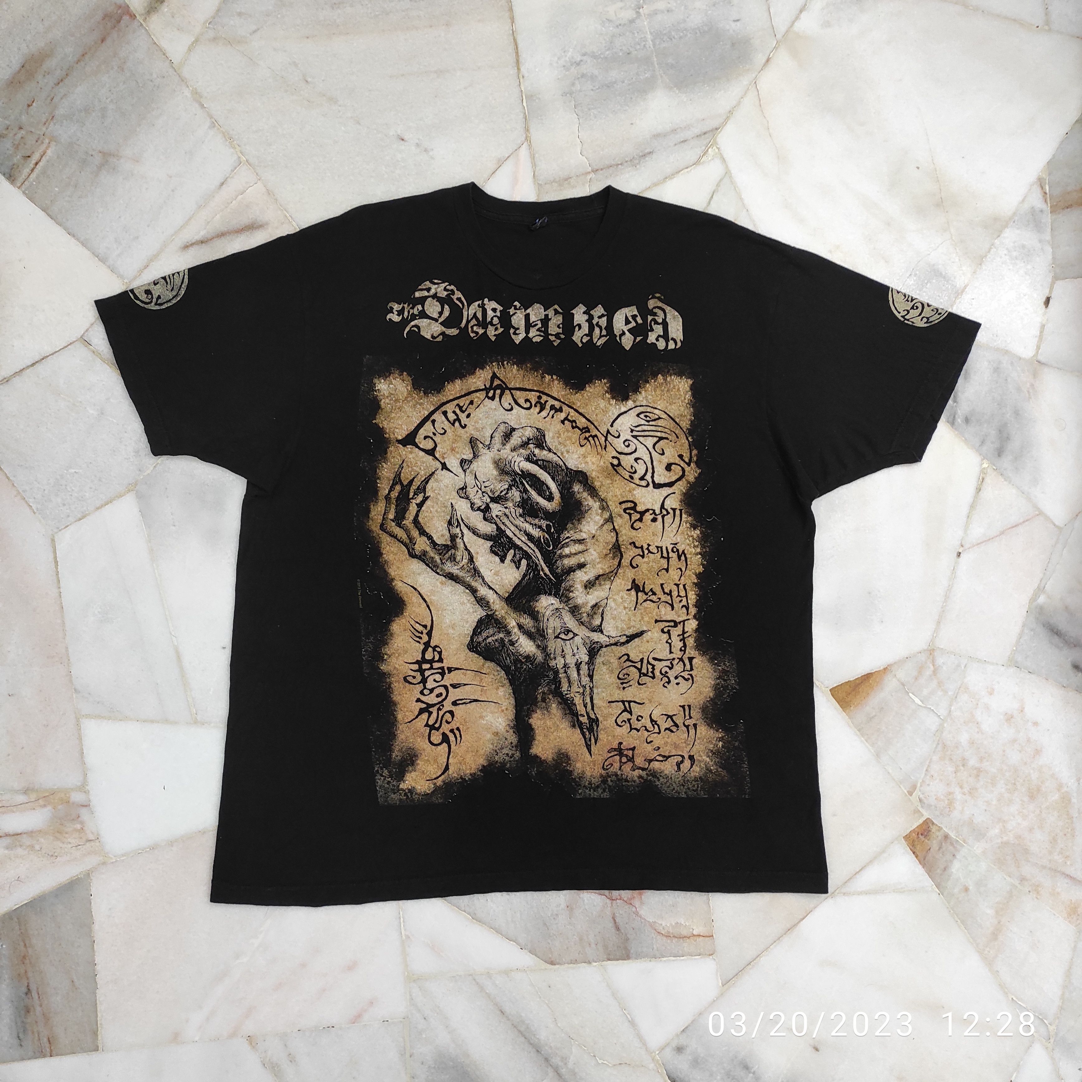Band Tees 2013 THE DAMNED North America Tour TEE Size US XXL / EU 58 / 5 - 10 Thumbnail