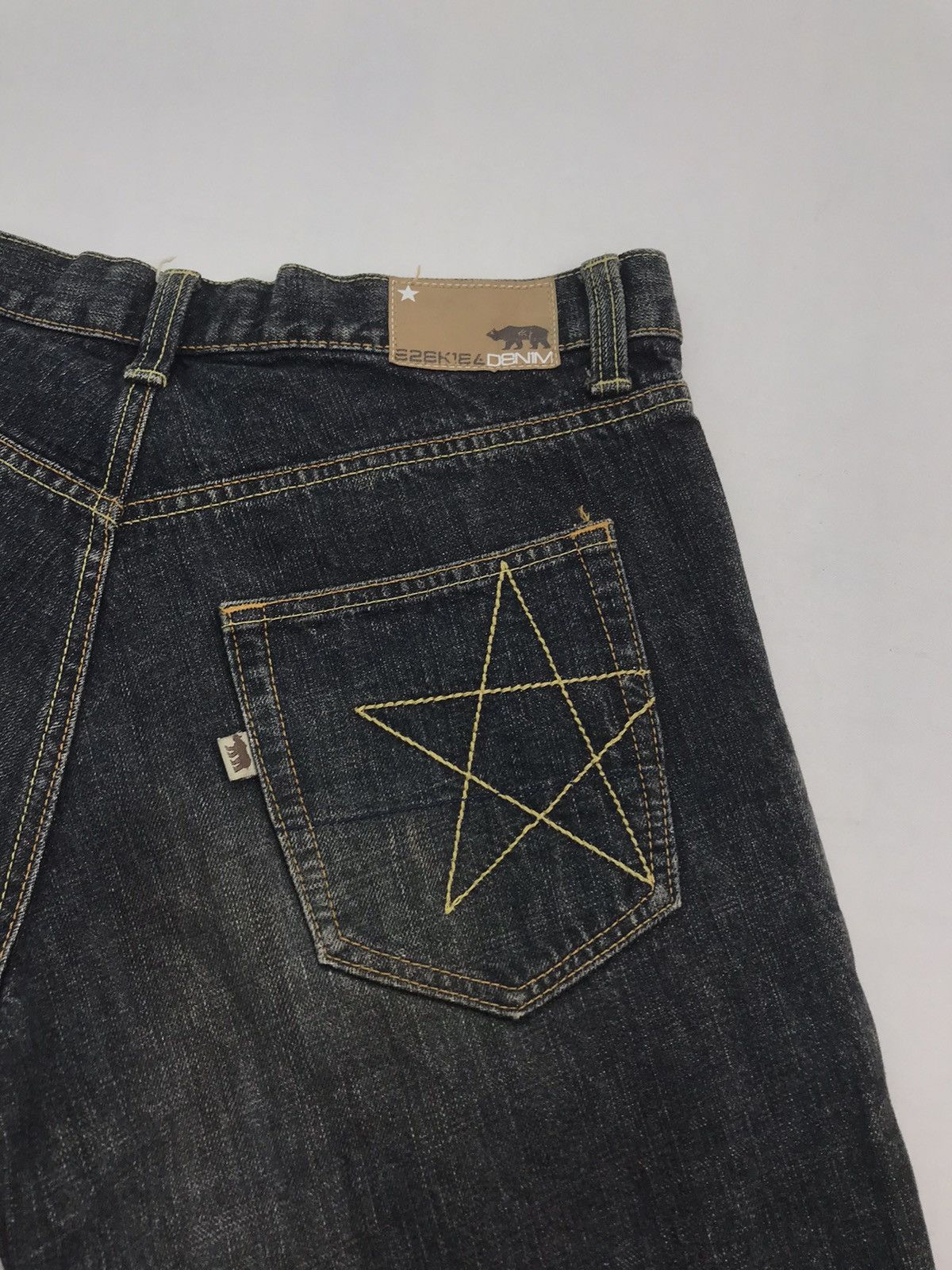 Japanese Brand Japanes Denim Star print pocket Size US 30 / EU 46 - 10 Thumbnail