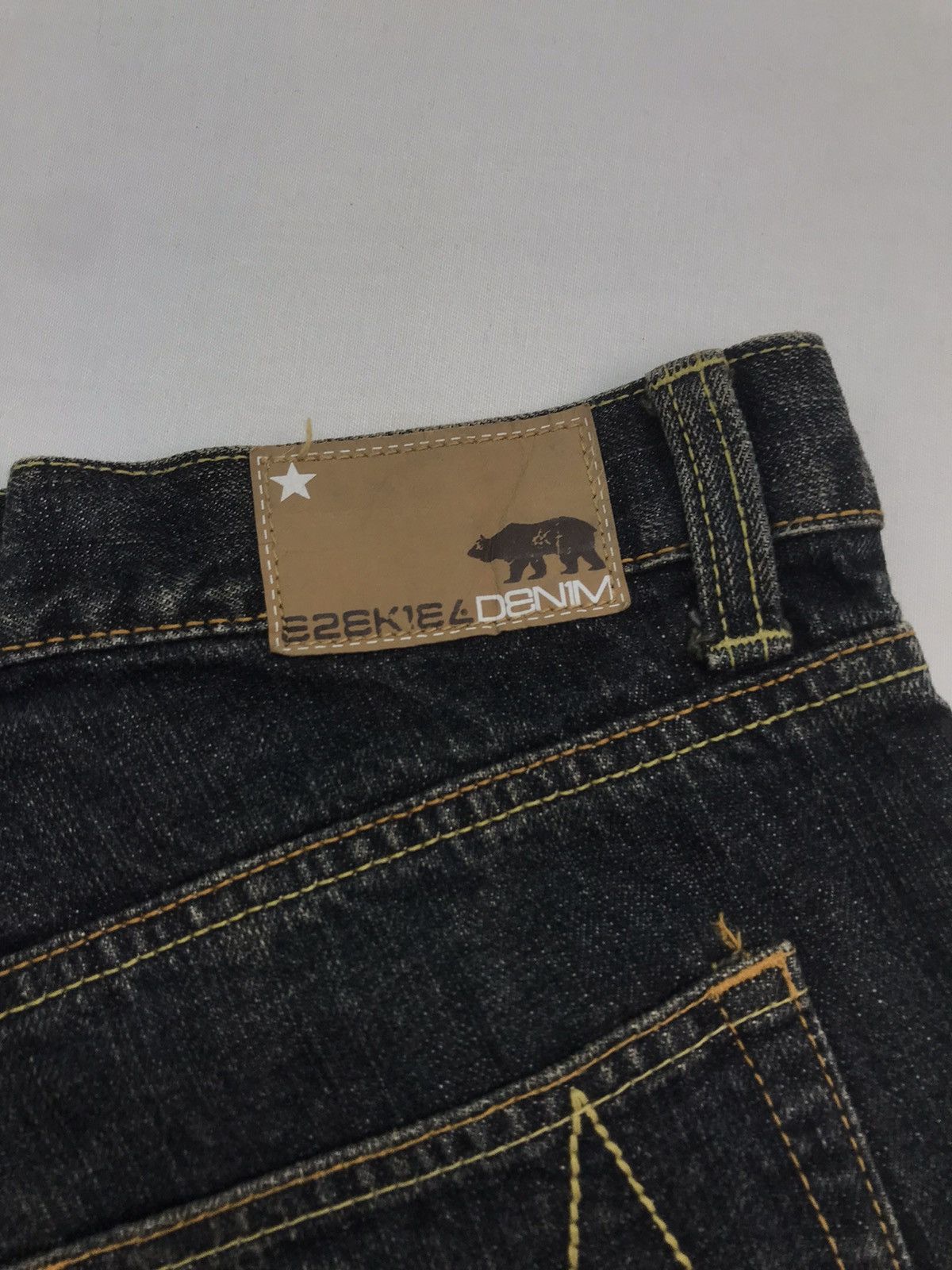 Japanese Brand Japanes Denim Star print pocket Size US 30 / EU 46 - 11 Thumbnail