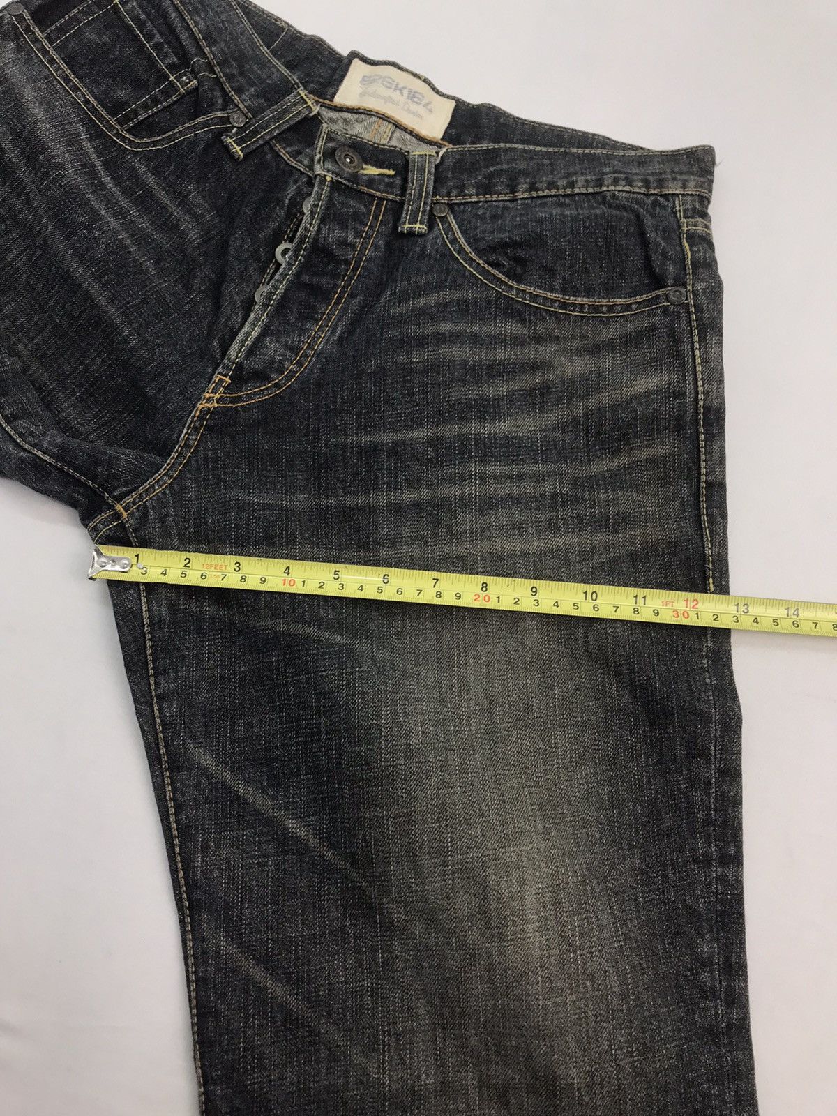 Japanese Brand Japanes Denim Star print pocket Size US 30 / EU 46 - 14 Thumbnail
