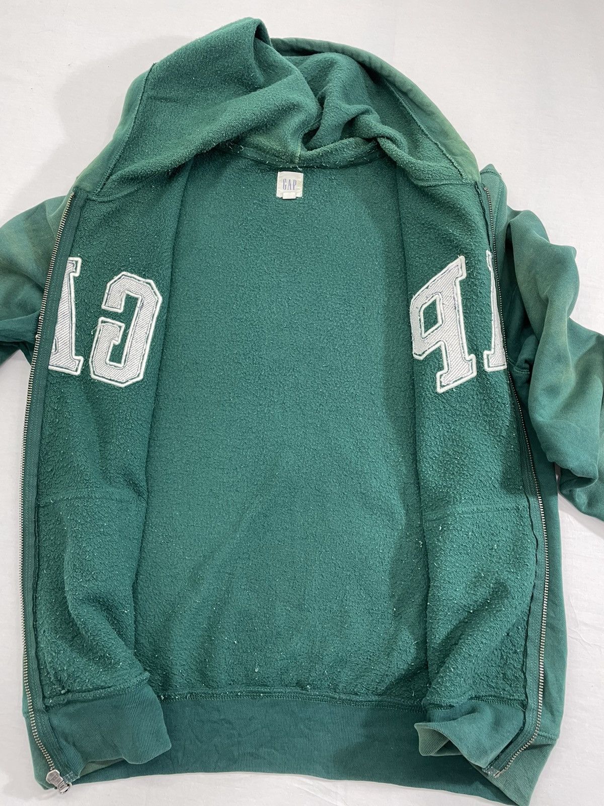 Gap Vintage Gap BigLogo Hoodie Zipper Sweatshirt Size US M / EU 48-50 / 2 - 18 Thumbnail