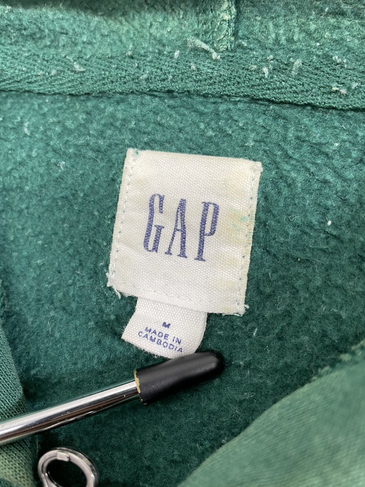 Gap Vintage Gap BigLogo Hoodie Zipper Sweatshirt Size US M / EU 48-50 / 2 - 8 Thumbnail